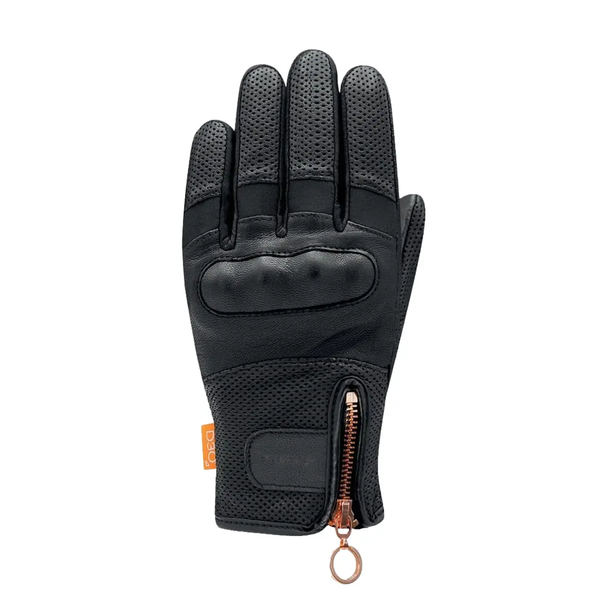 Guanti da moto estivi in pelle Racer femme Bella3 D3O