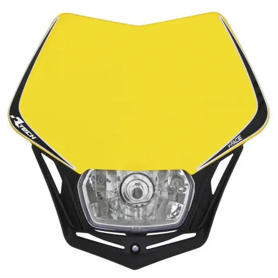 Motorrad Scheinwerferplatte Racetech V-Face
