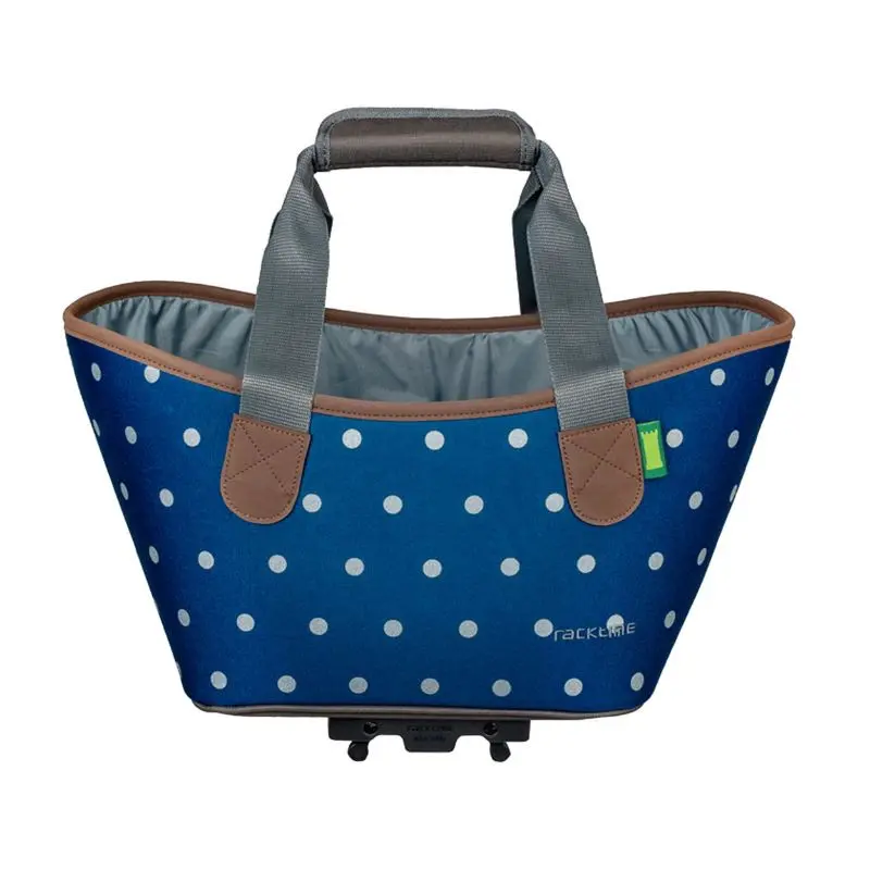 Hintere Fahrradtasche zur Befestigung des Gepäckträgers Racktime Agnetha snap-it 34 x 26 x 37 cm