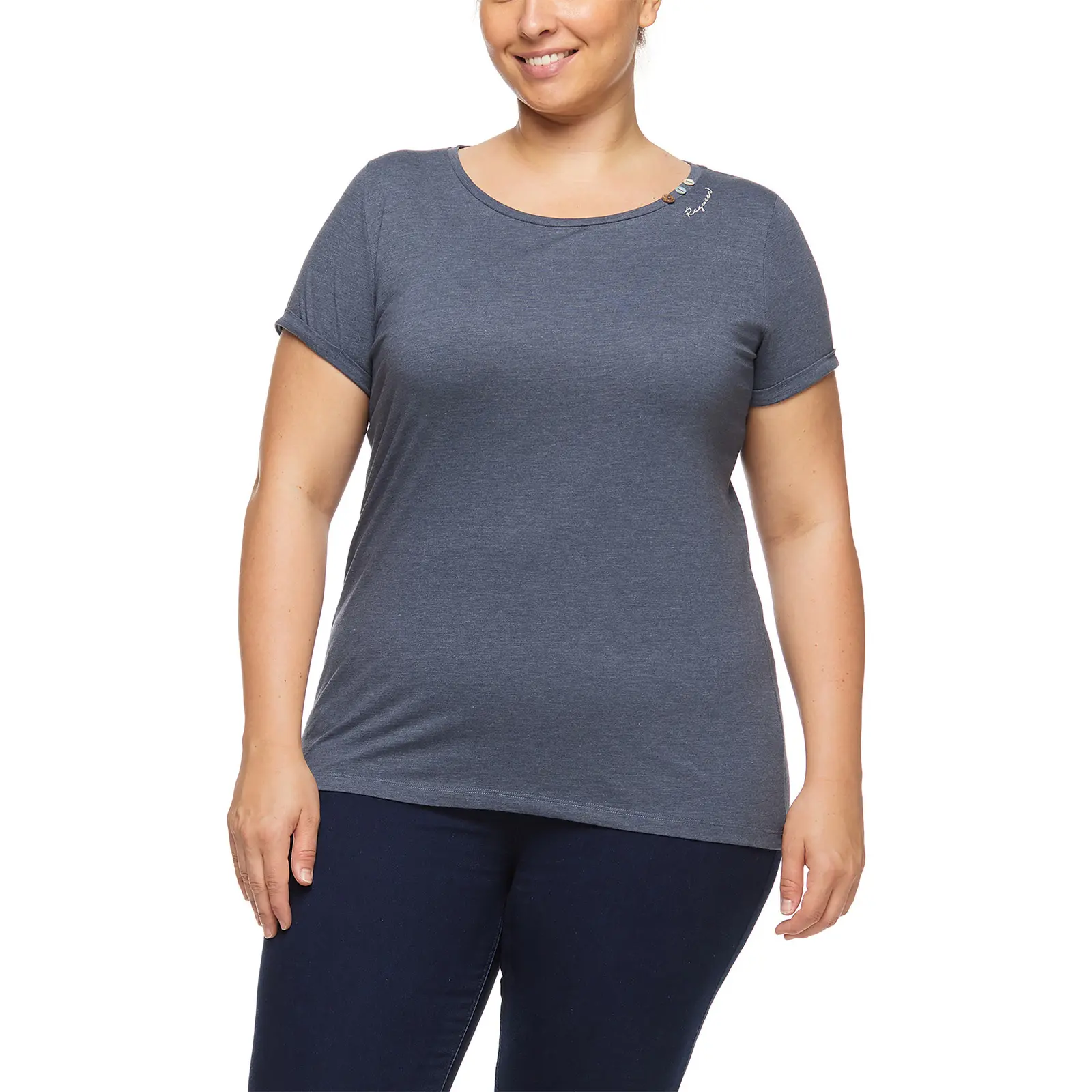 Damen T-Shirt Ragwear Florah A Organic Plus