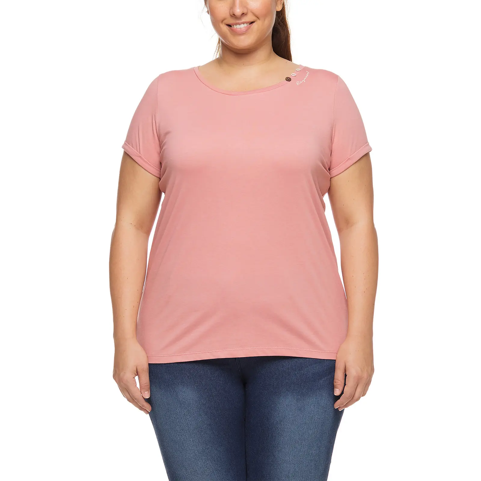 Damen T-Shirt Ragwear Florah A Organic Plus