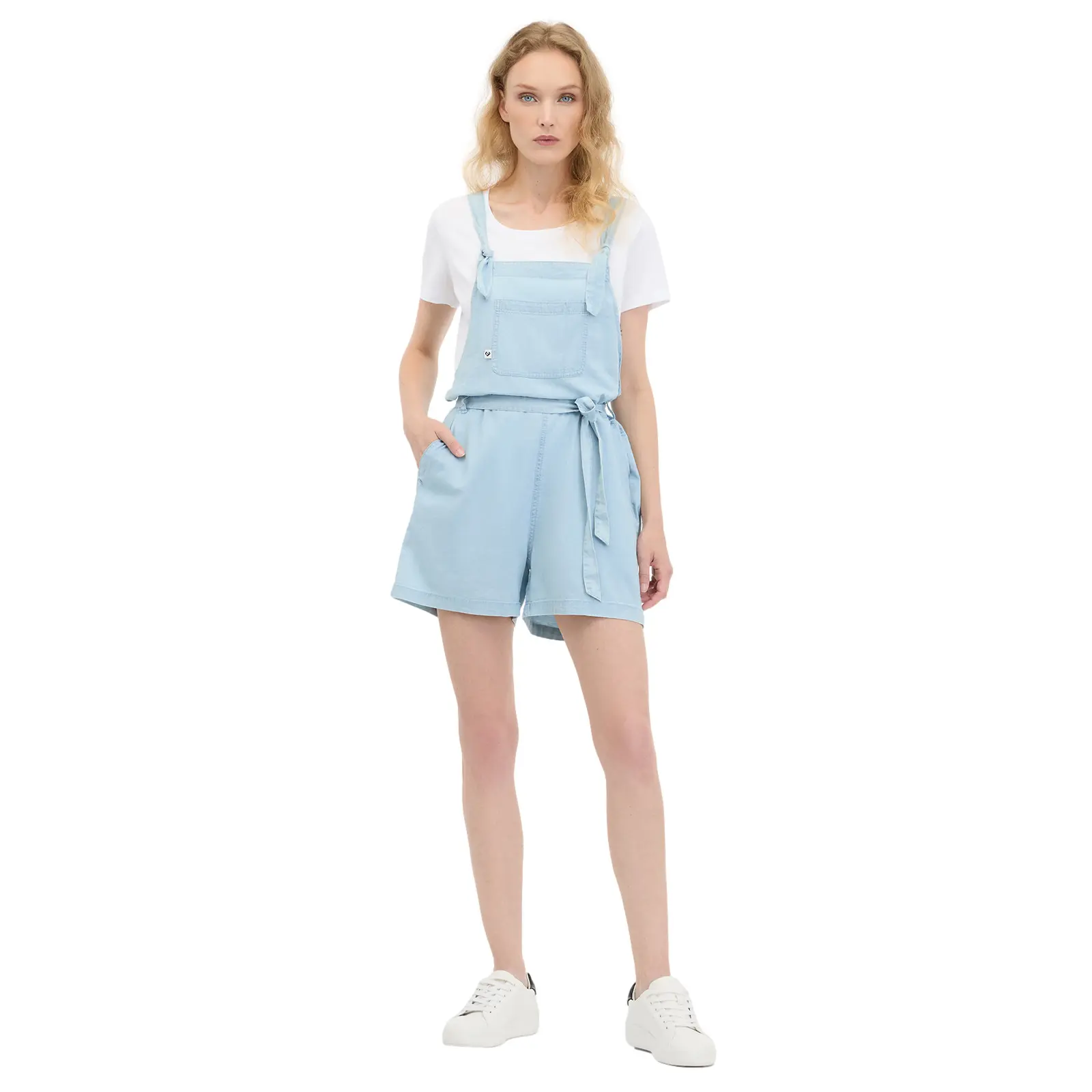 Salopette corta in denim donna  Zuleika