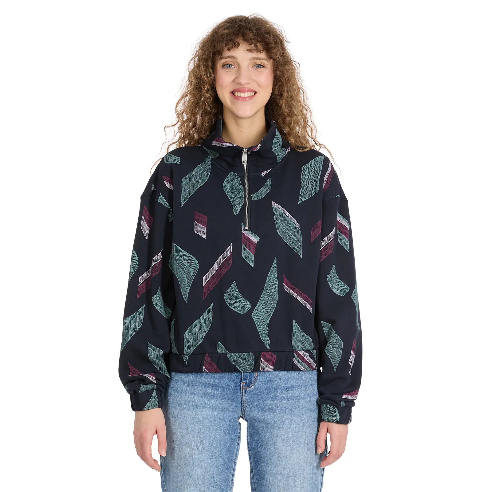 Damen Sweatshirt mit Aufdruck Ragwear Izzar Print