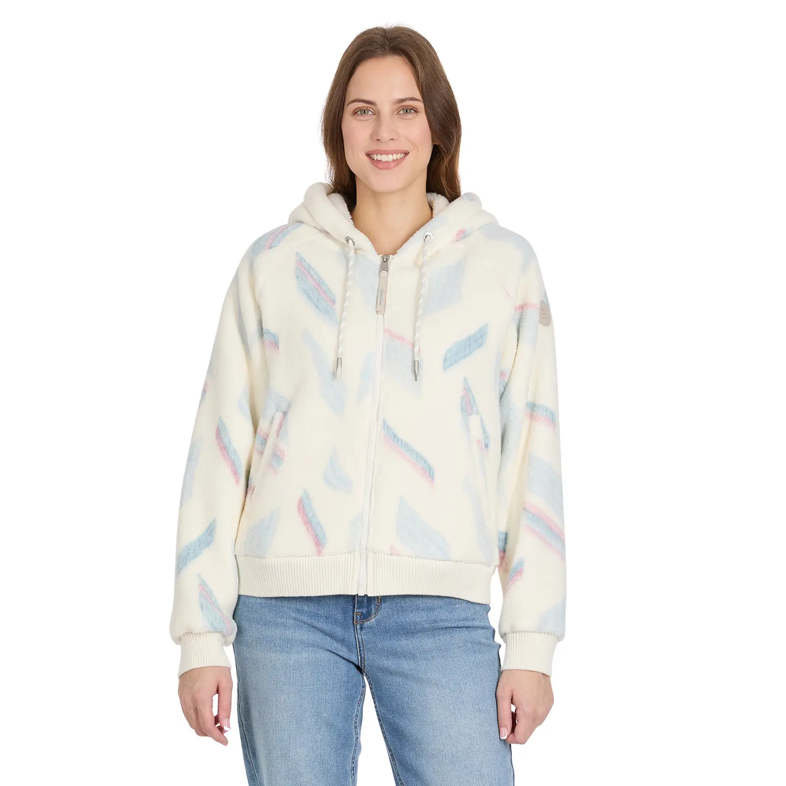 Hoodie Damen Ragwear Taliana Print