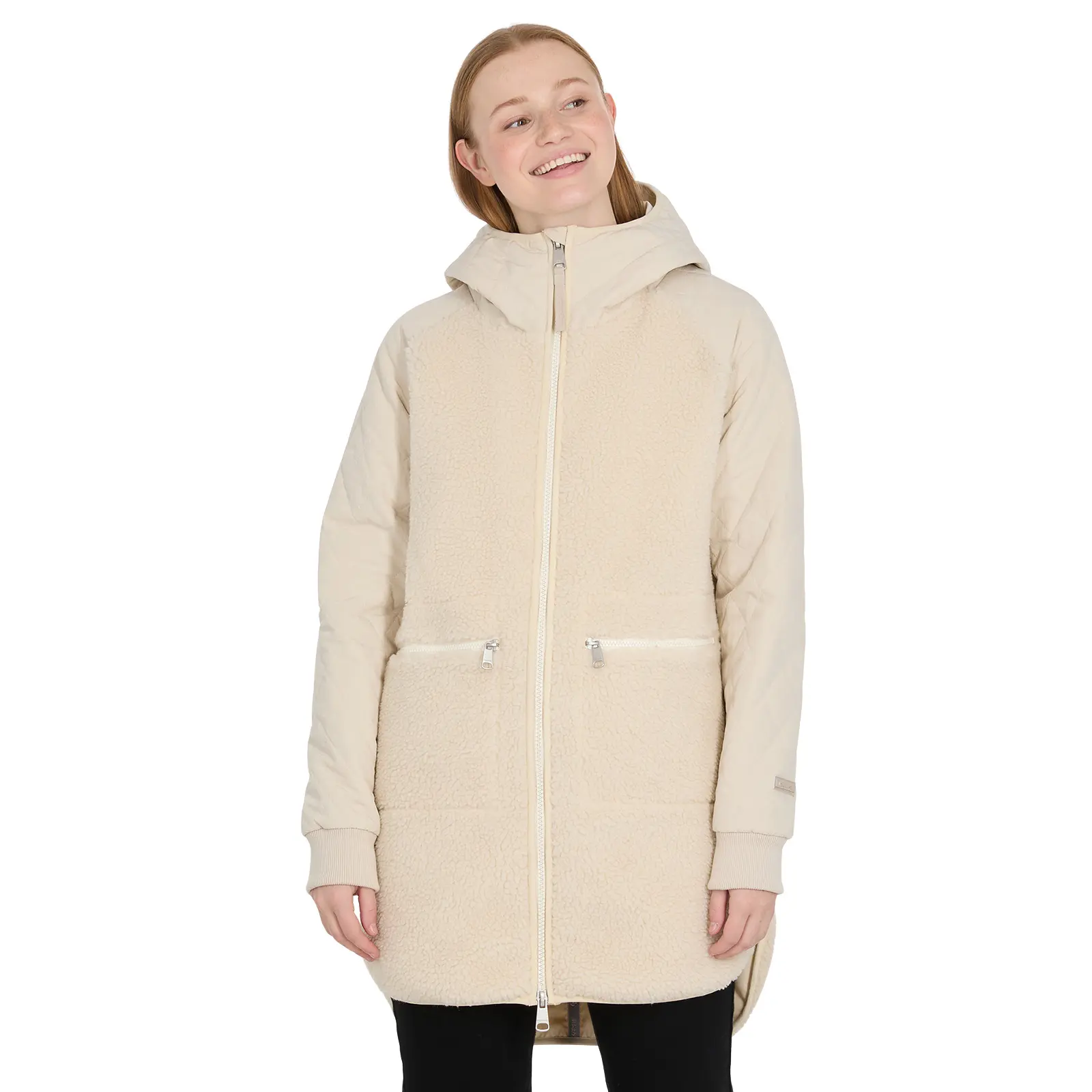 Fleece mit Kapuze Damen Ragwear Longeddy