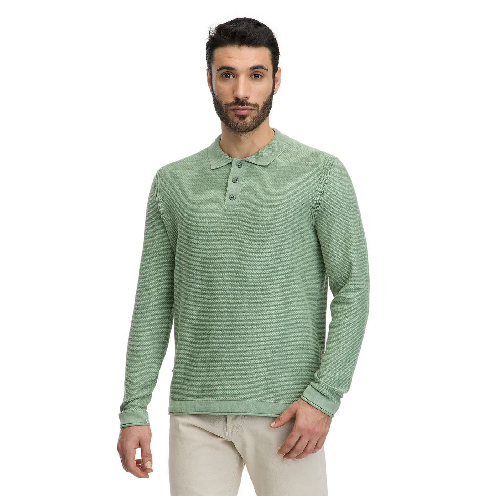 Langärmeliges Polo-Shirt Ragwear Tarsh