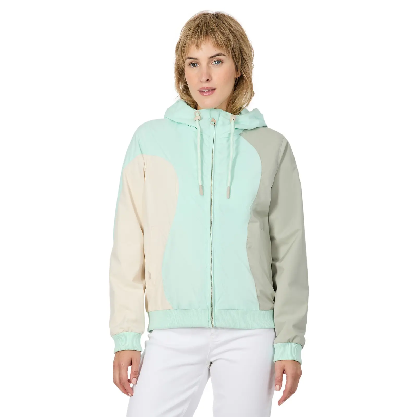 Felpa con cappuccio da donna Ragwear Oggie Block