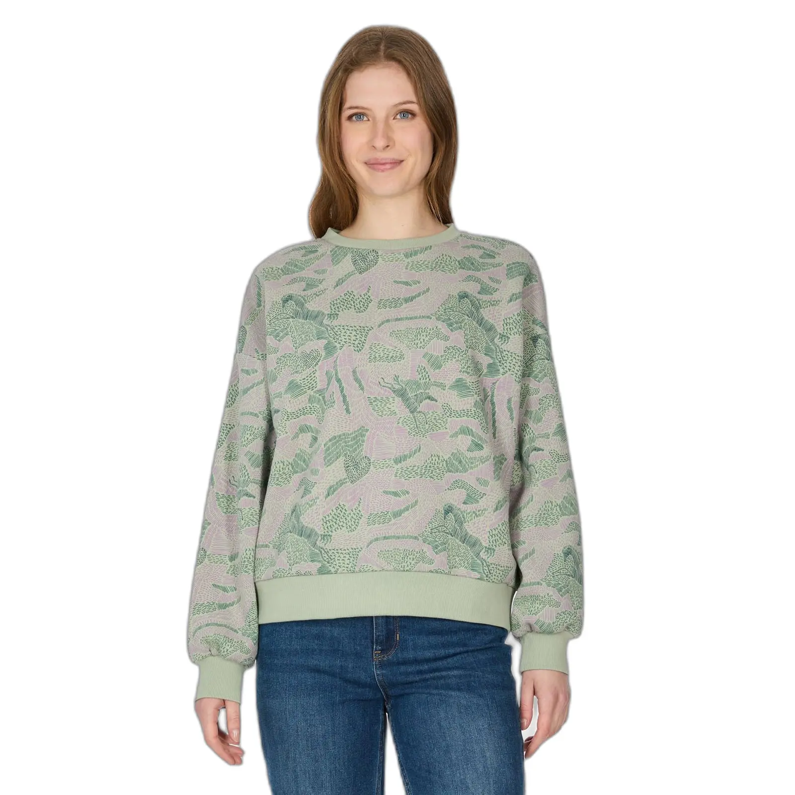 Felpa da donna  Wuss Print A