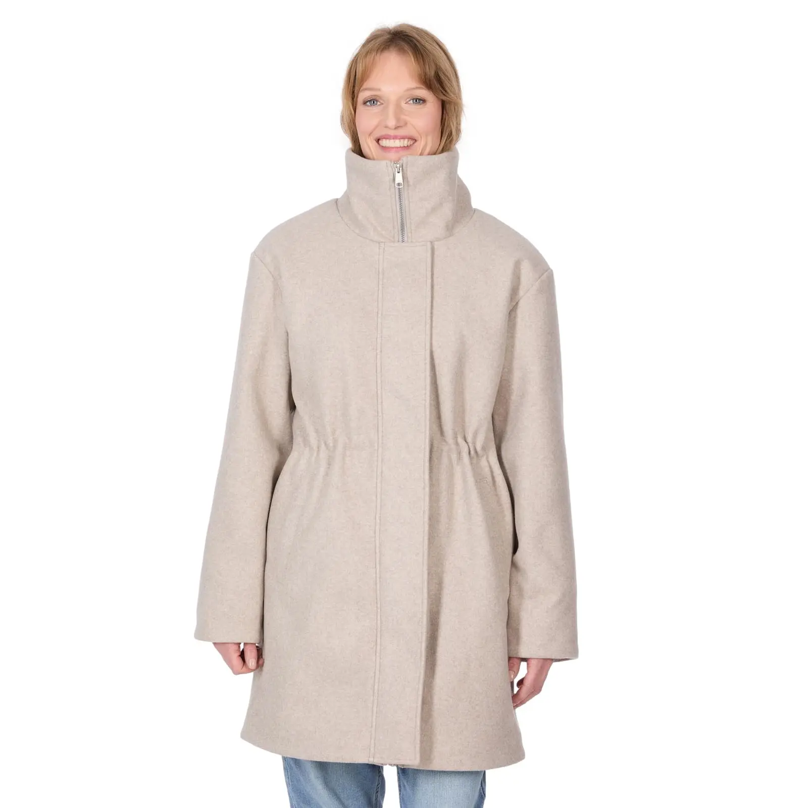 Parka Damen Ragwear Amaka Long Felt