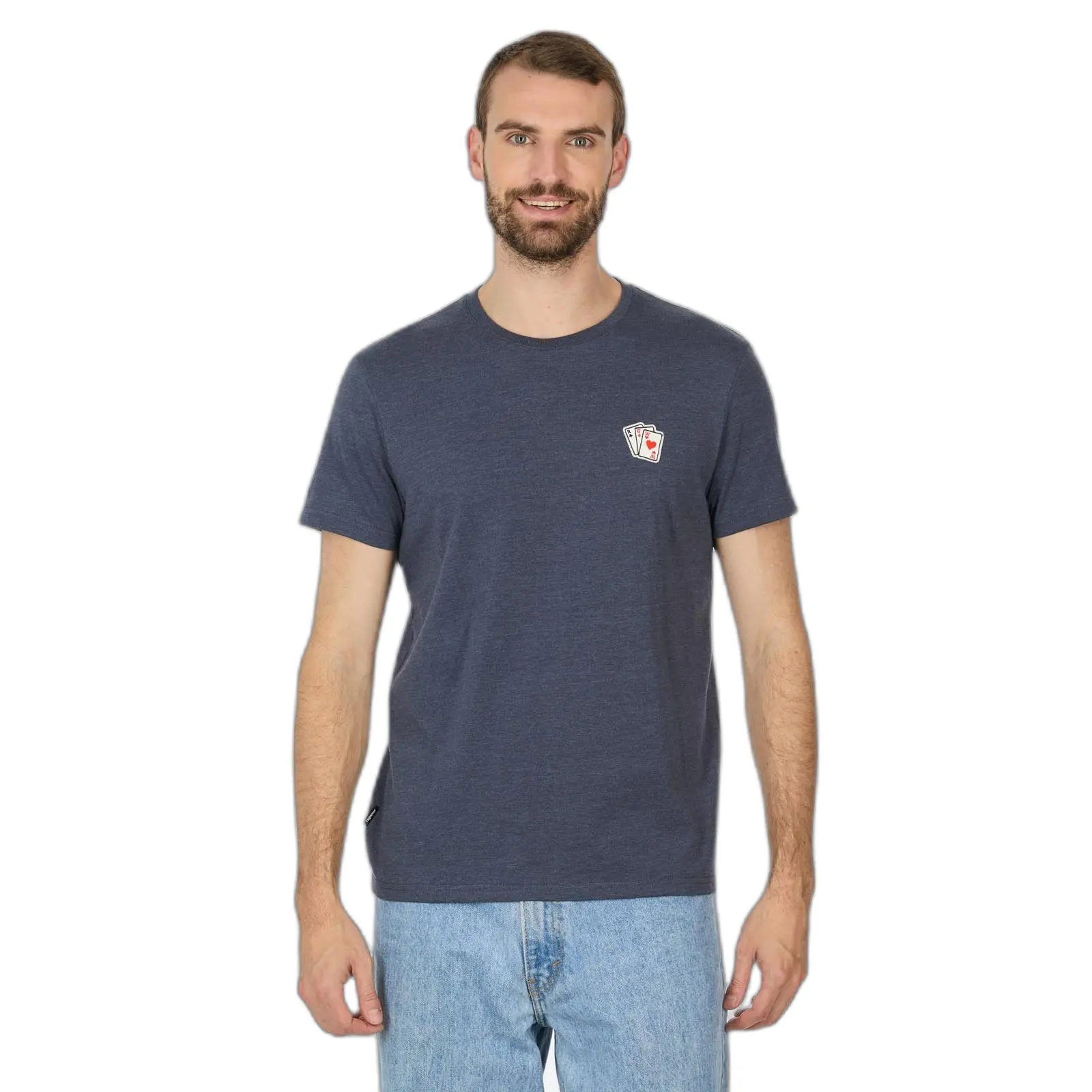 Ragwear Herren Bleu T-Shirt Neddis A