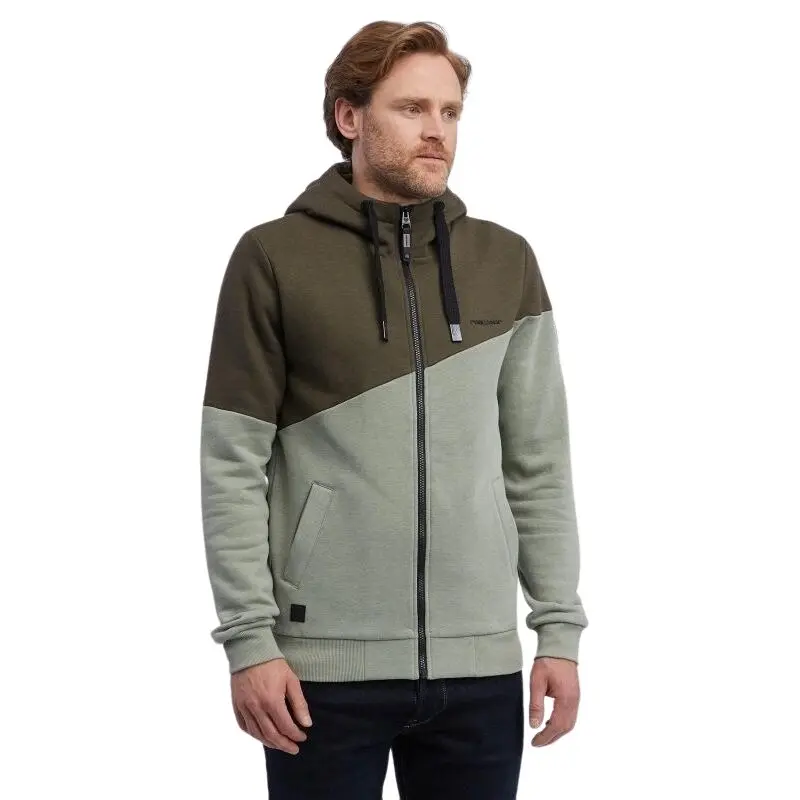 Felpa con cerniera a cappuccio Ragwear Winngs