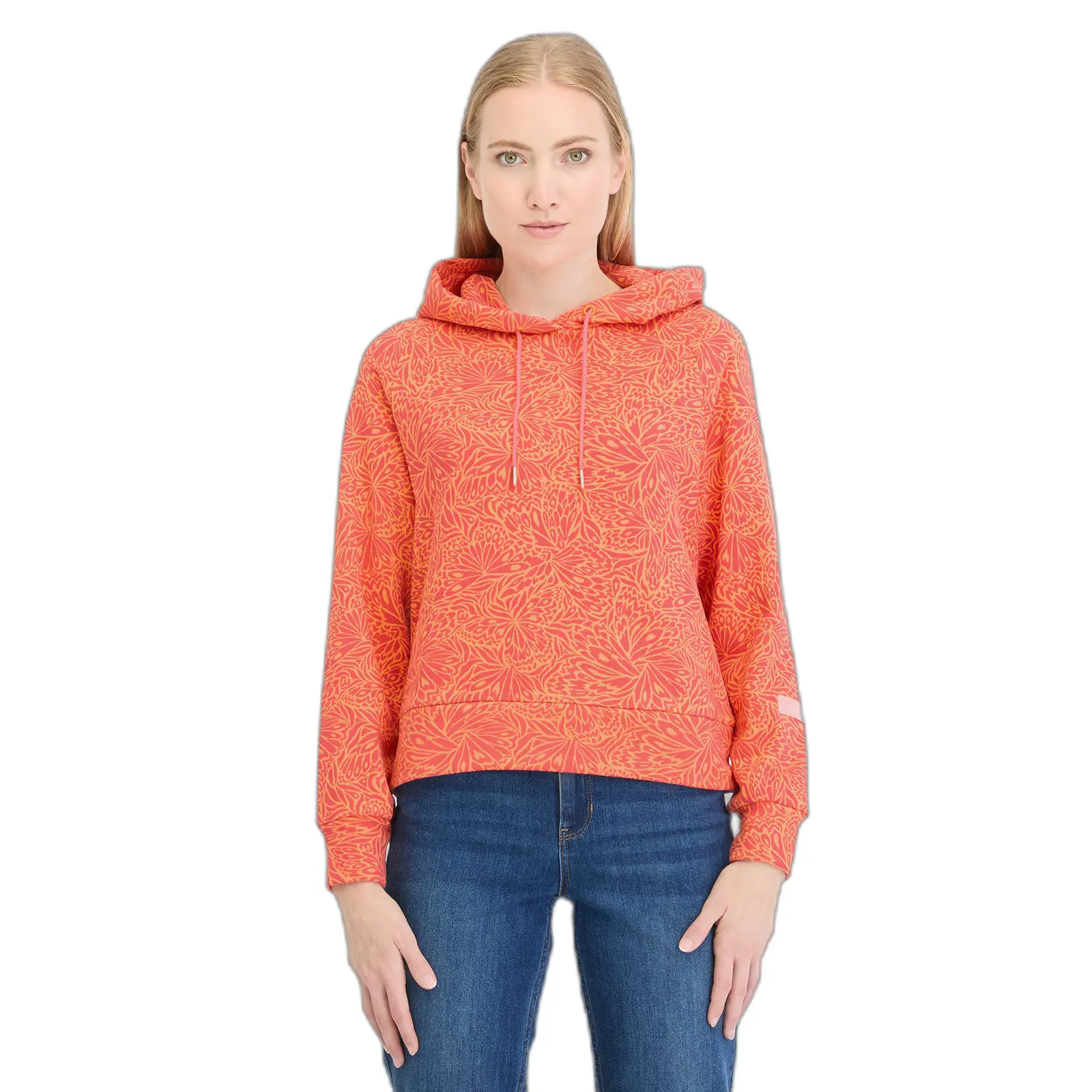 Felpa con cappuccio da donna Ragwear Tonna Print