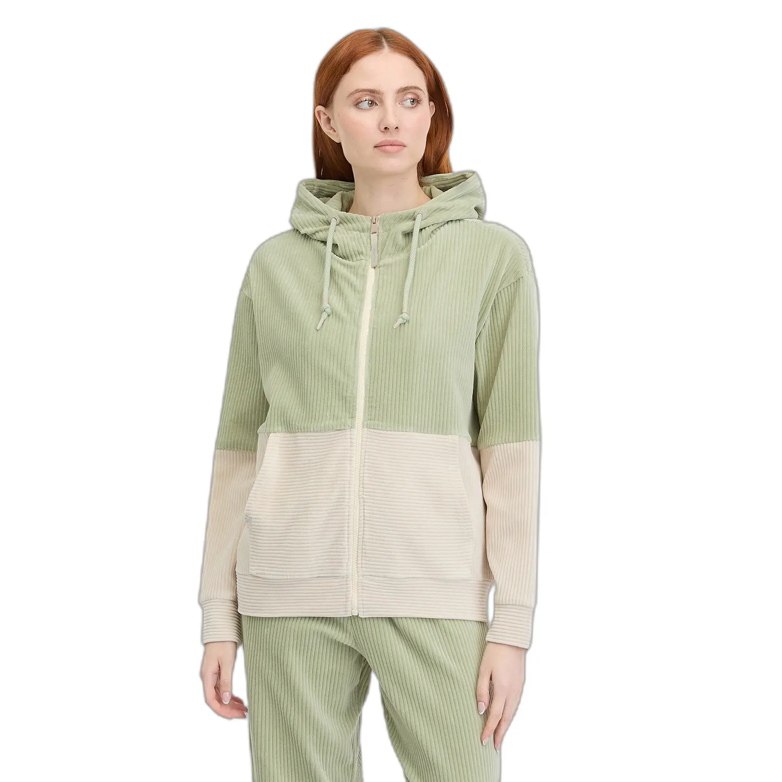 Felpa con cappuccio da donna Ragwear Colbie Block