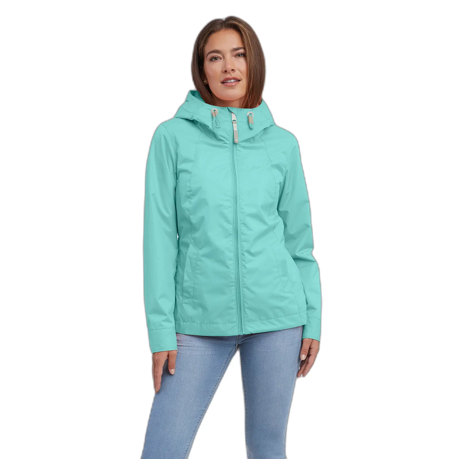 Impermeabile da donna a zip con cappuccio Ragwear Monadde