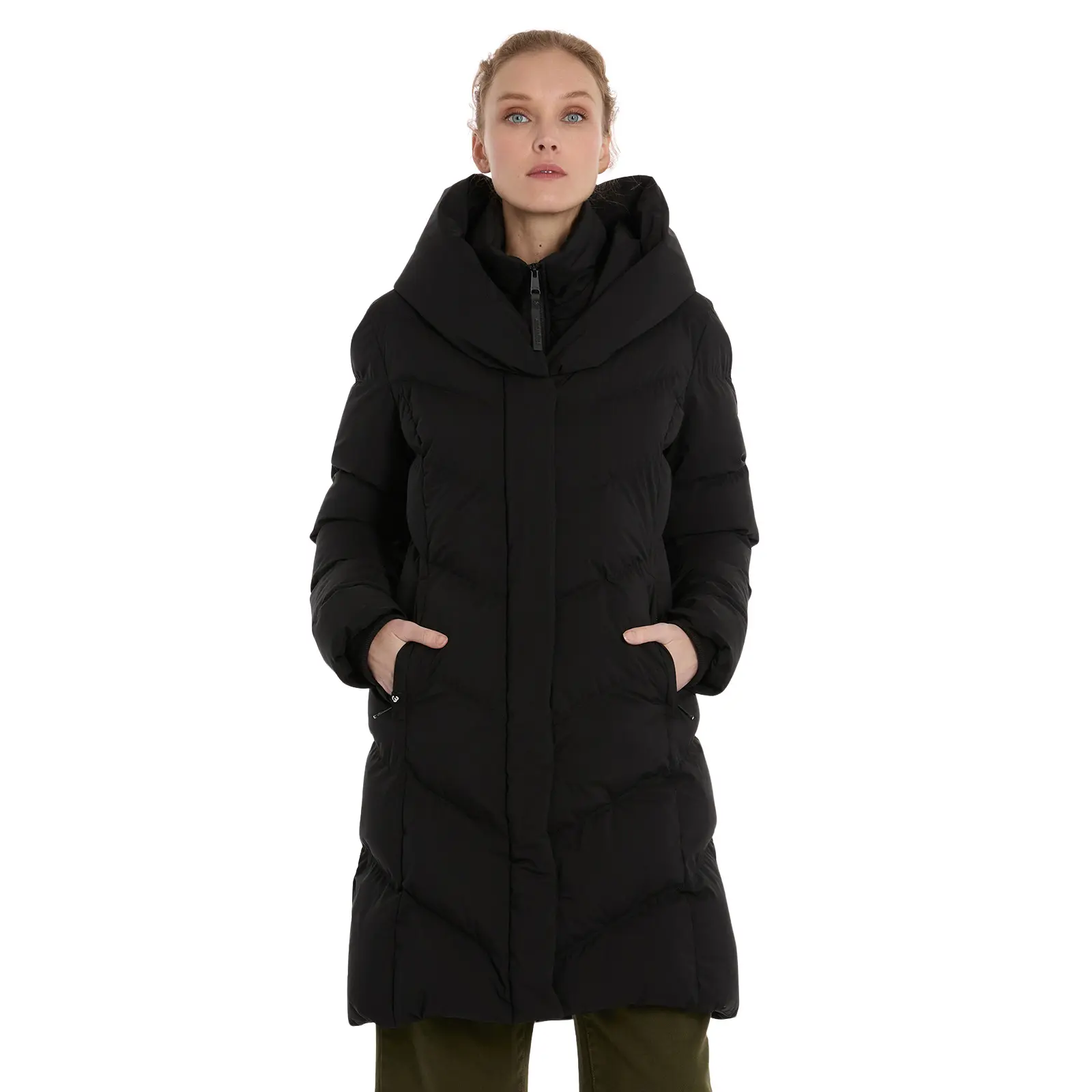Lange Daunenjacke  Damen Ragwear Natalka