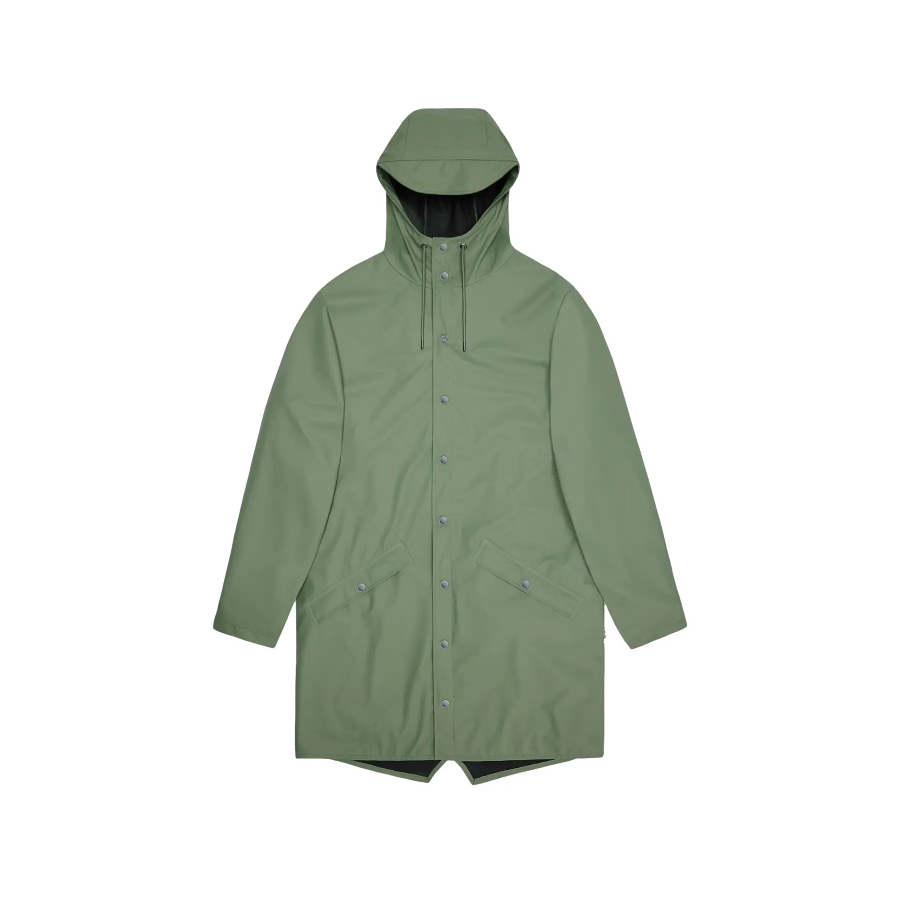 Lange waterdichte jas met capuchon Rains W3