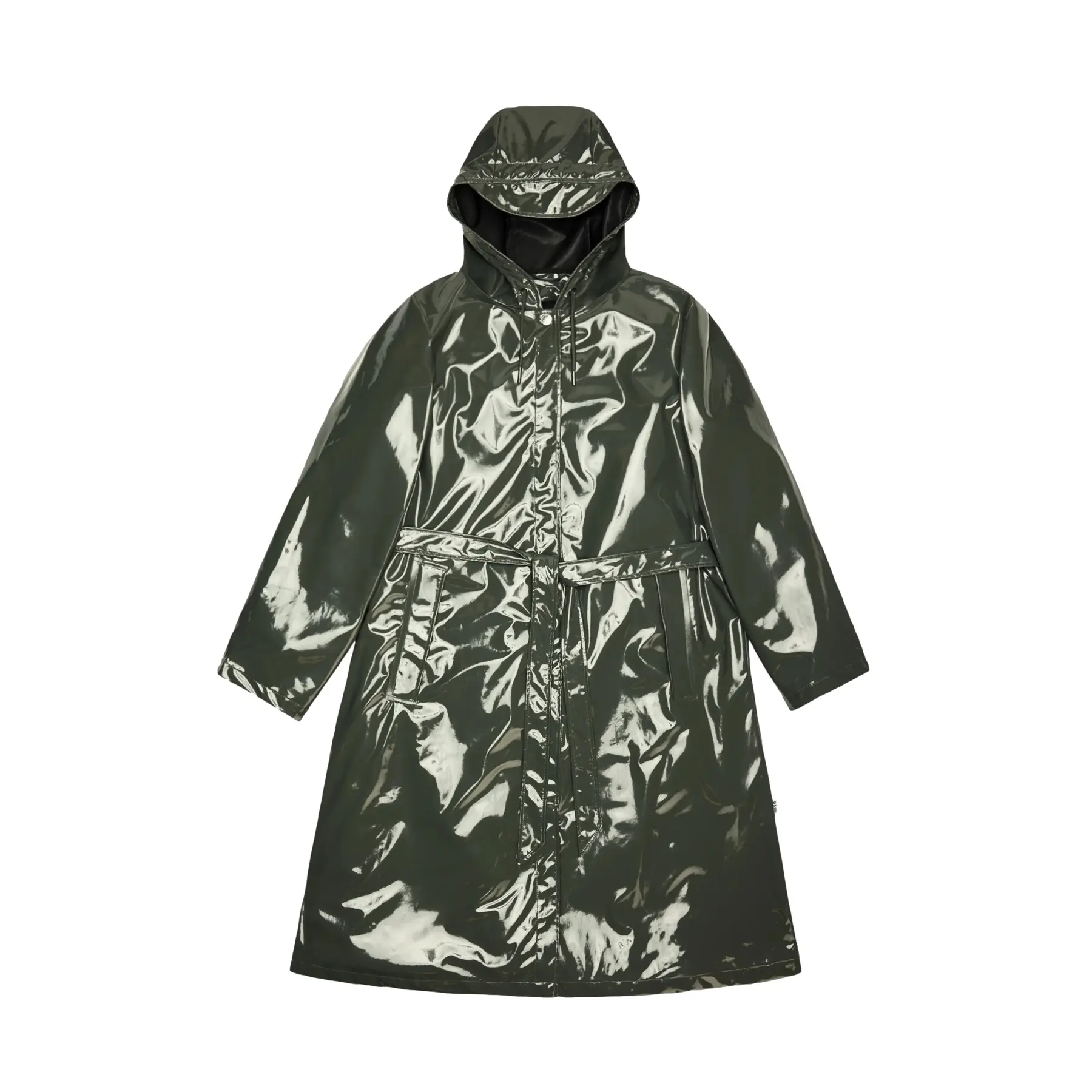 Lange Wasserdichte Jacke, Damen Rains A-Line