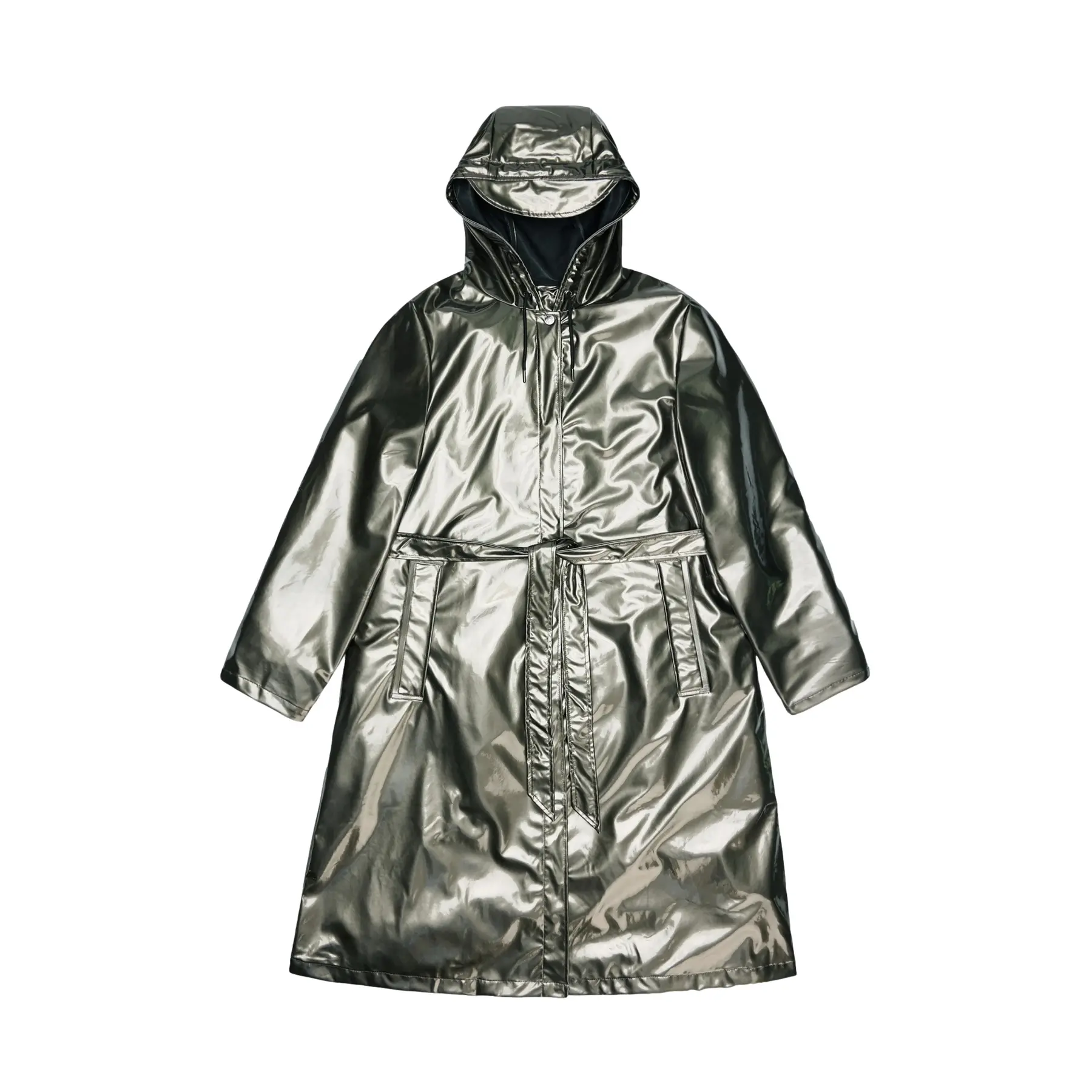 Lange Wasserdichte Jacke, Damen Rains A-Line