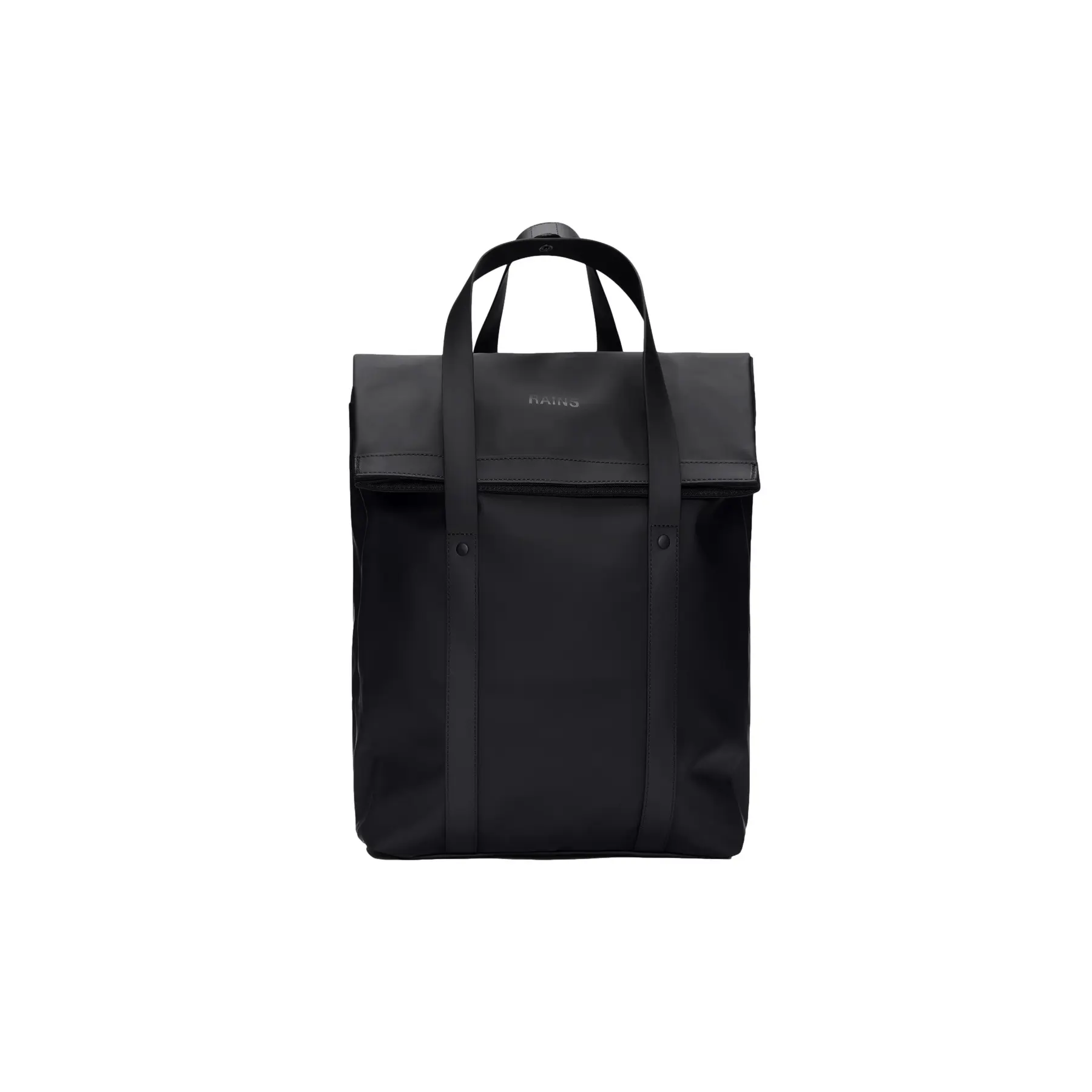 Rains - 2 Way Tote Rucksack - Bags - Unisex - Schwarzk - One Size - Bild 3