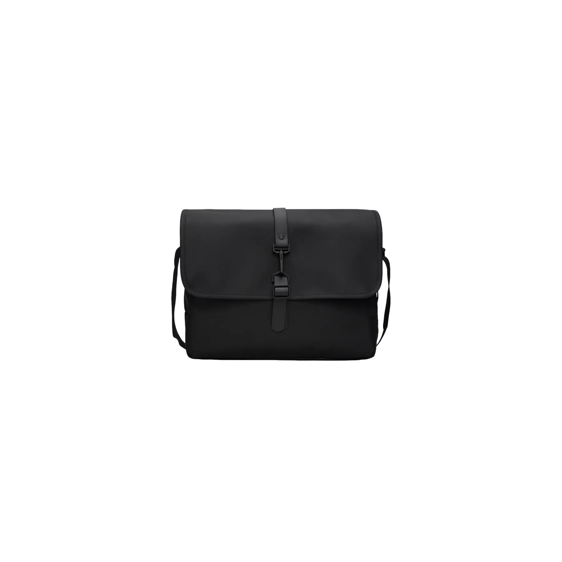 Rains Unisex Schwarz Messenger Bag 13″ | Everyday | | One Size - Image 4