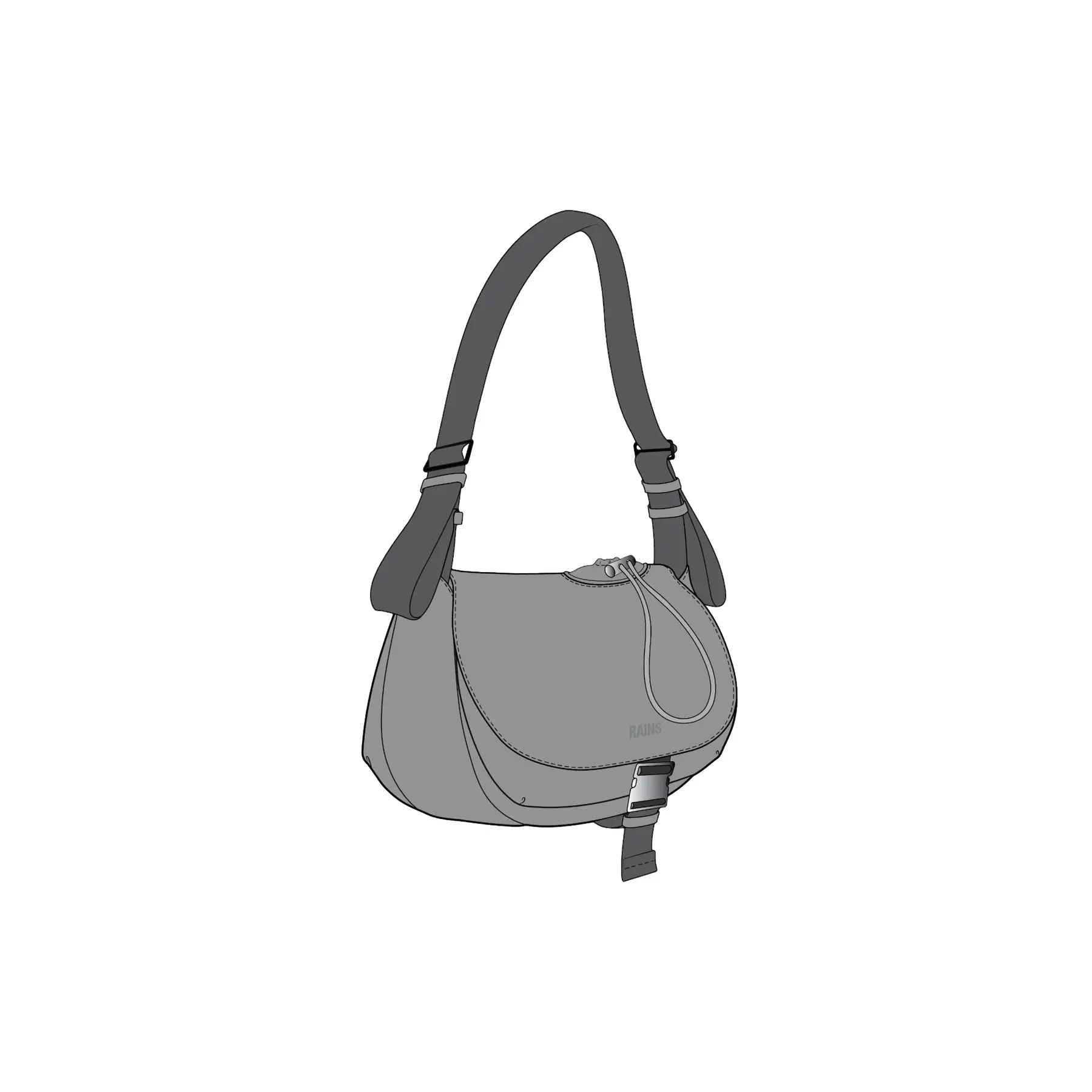 Schultertasche Rains Messenger W3