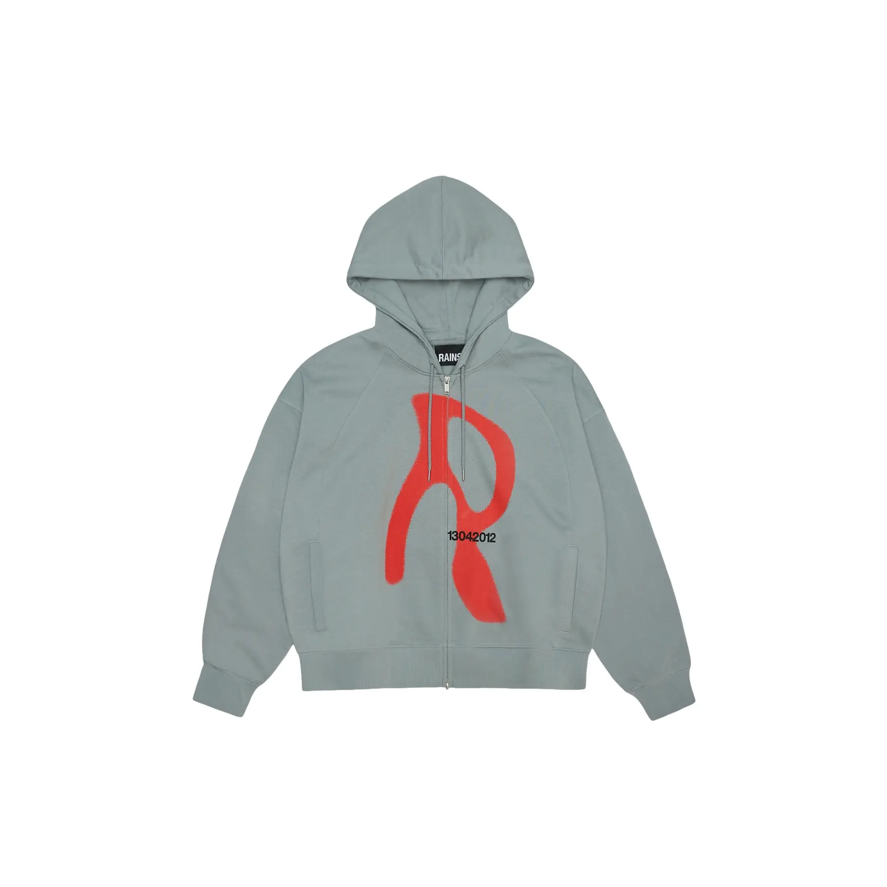 Kapuzensweatshirt mit Reißverschluss Rains Classic