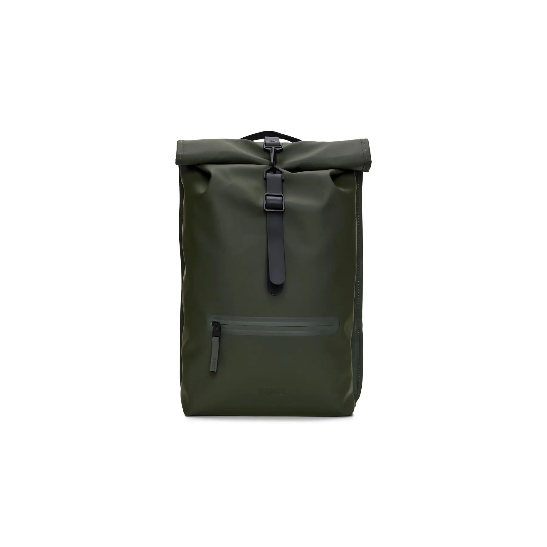 Rains - Rolltop Rucksack - Bags - Unisex - Grün - One Size - Bild 5