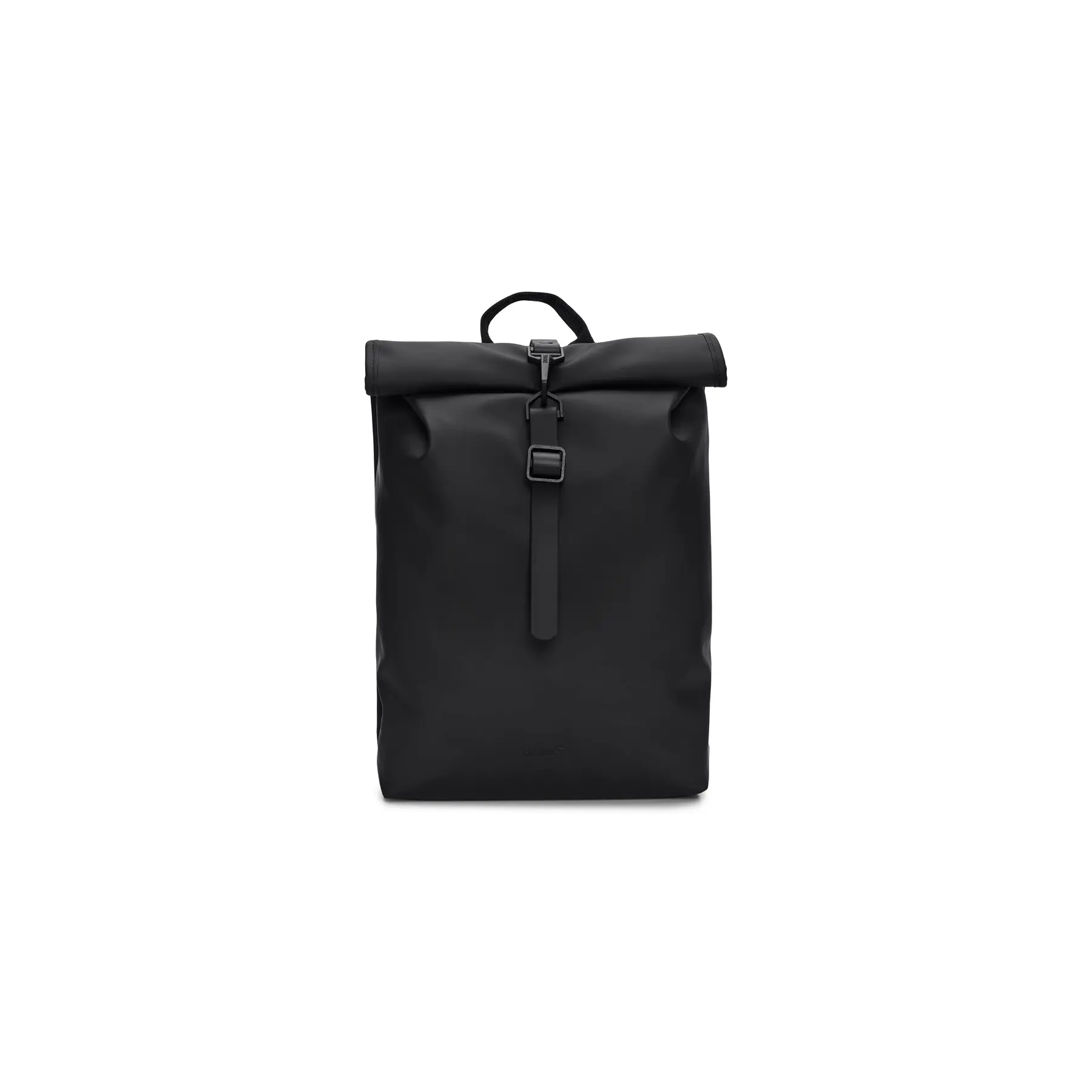 Rains - Rolltop Rucksack Mini W3 - Bags - Unisex - Schwarzk - One Size - Bild 4