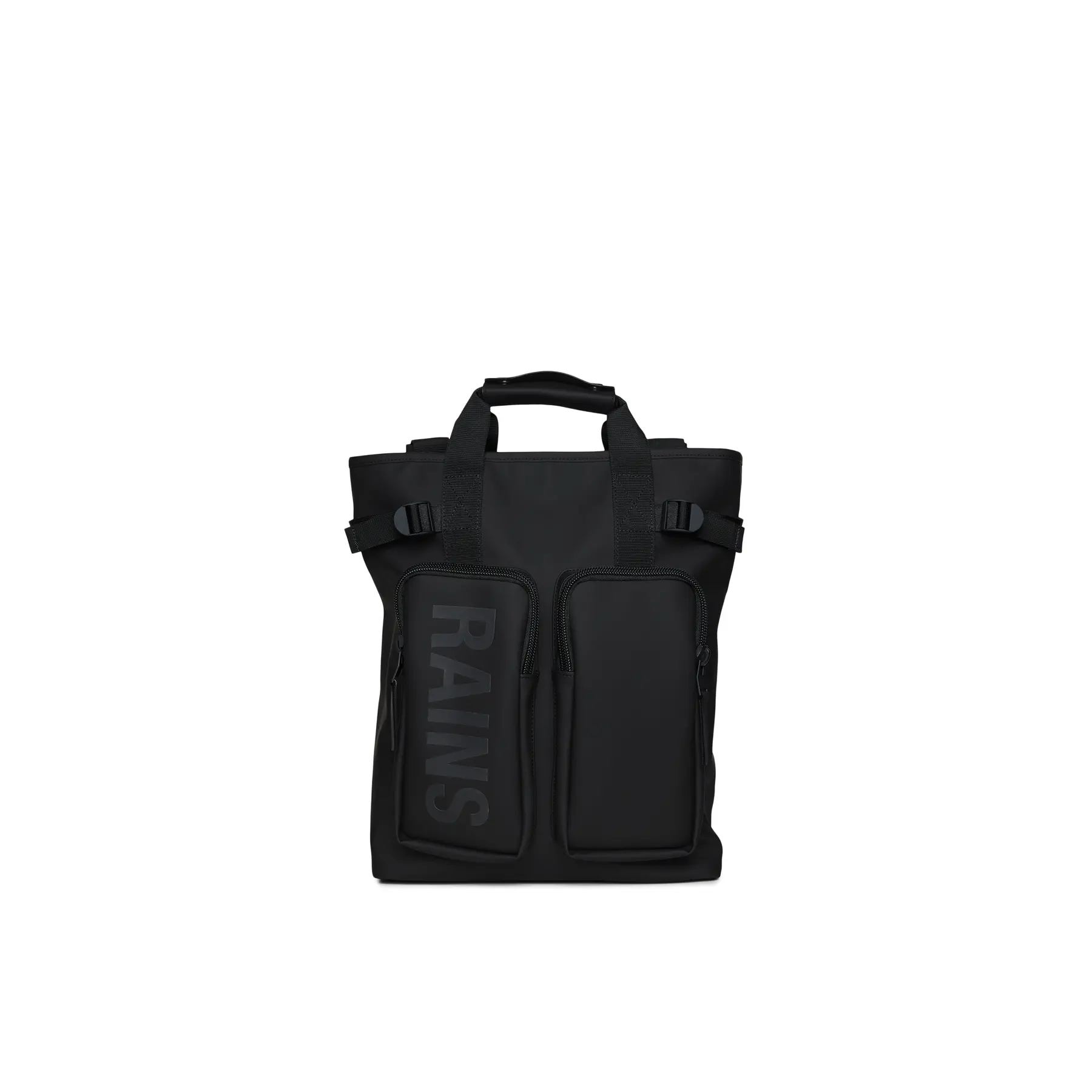 Rains - Texel Tote Rucksack - Bags - Herren - Schwarzk - One Size - Bild 5