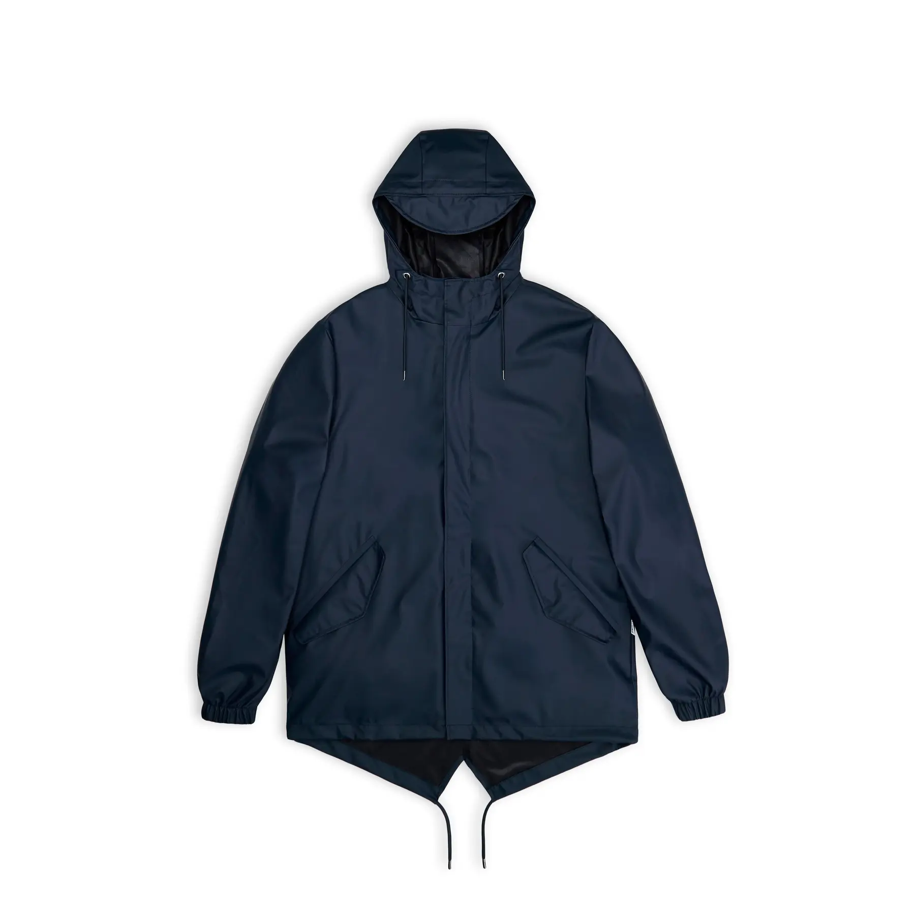 Rains Unisex Navy Fishtail Jacket | Rainwear | | M - Bild 4