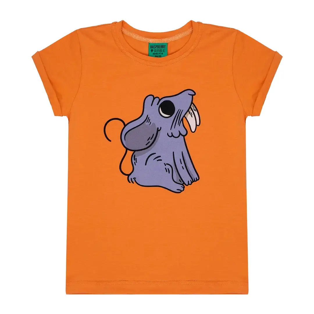 T-shirt bambino Raspberry Republic Mouse