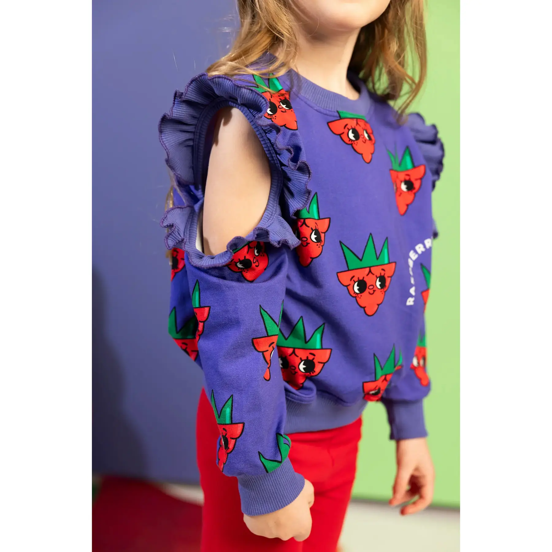 Felpa neonato ragazza Raspberry Republic