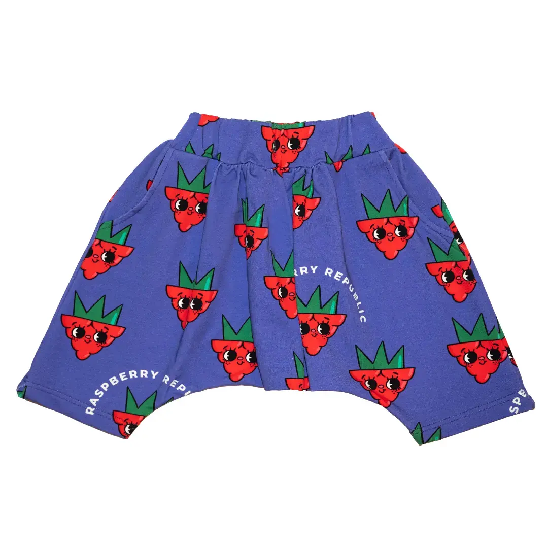 Short imprimé enfant Raspberry Republic
