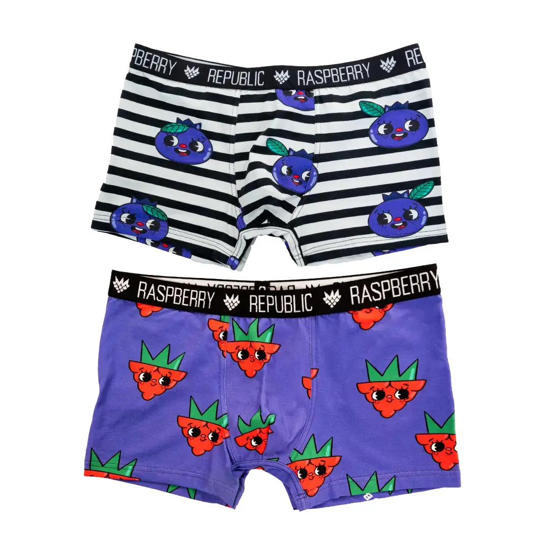 Boxer enfant Raspberry Republic (x2)