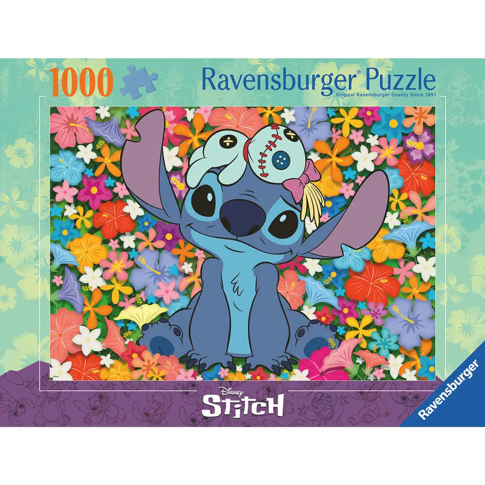 Puzzle mit 1000 Teilen Ravensburger Disney Stitch