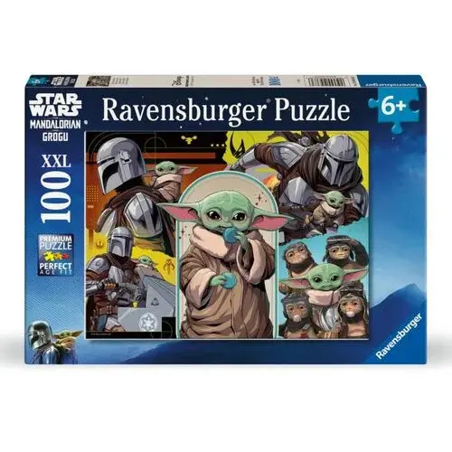 Puzzle mit 100 Teilen Ravensburger Star Wars The Mandalorian & Grogu