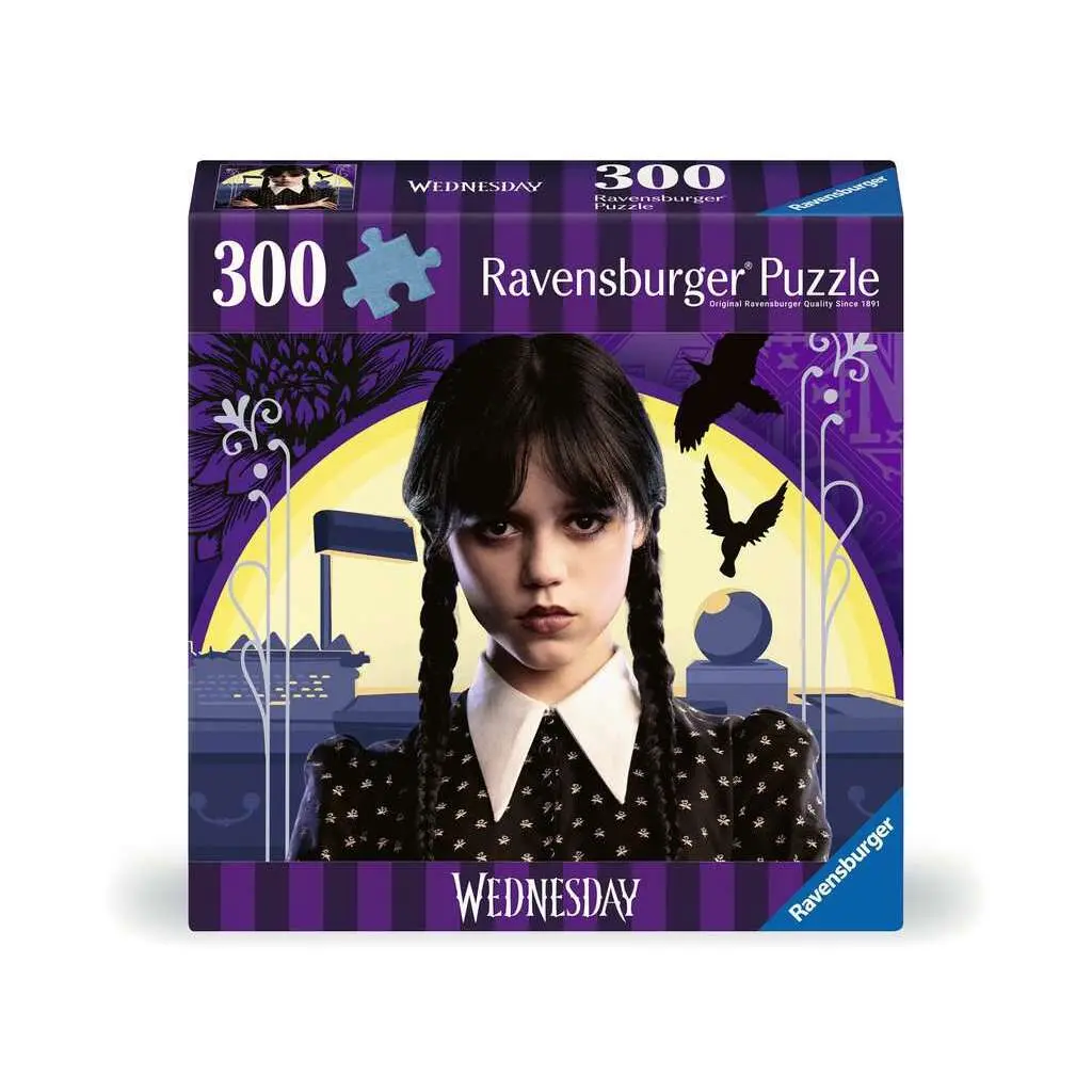 Puzzle mit 300 Teilen - Mittwoch Addams Ravensburger