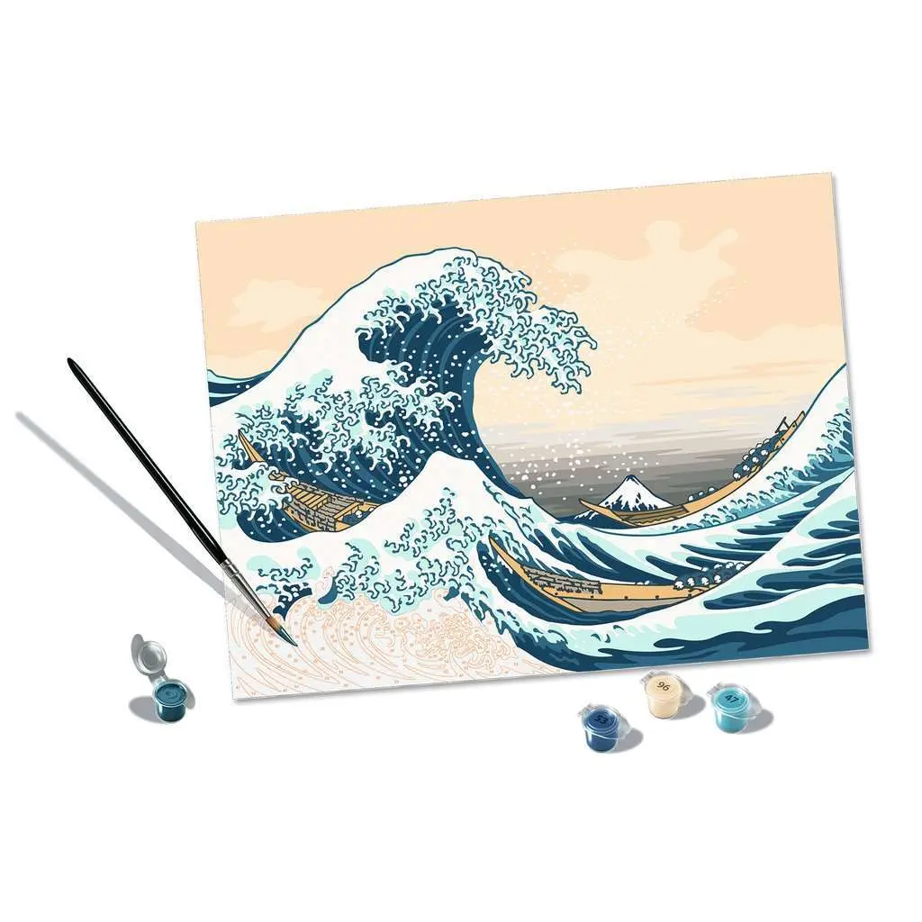 Gemälde - die große Welle - Kunstsammlung creart Ravensburger