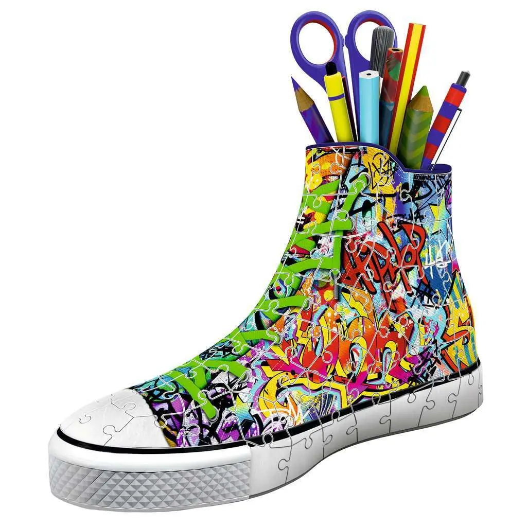 Puzzle de 108 pièces 3D Sneaker - Graffiti Ravensburger Puzzle de 108 pièces 3D Sneaker - Graffiti Ravensburger