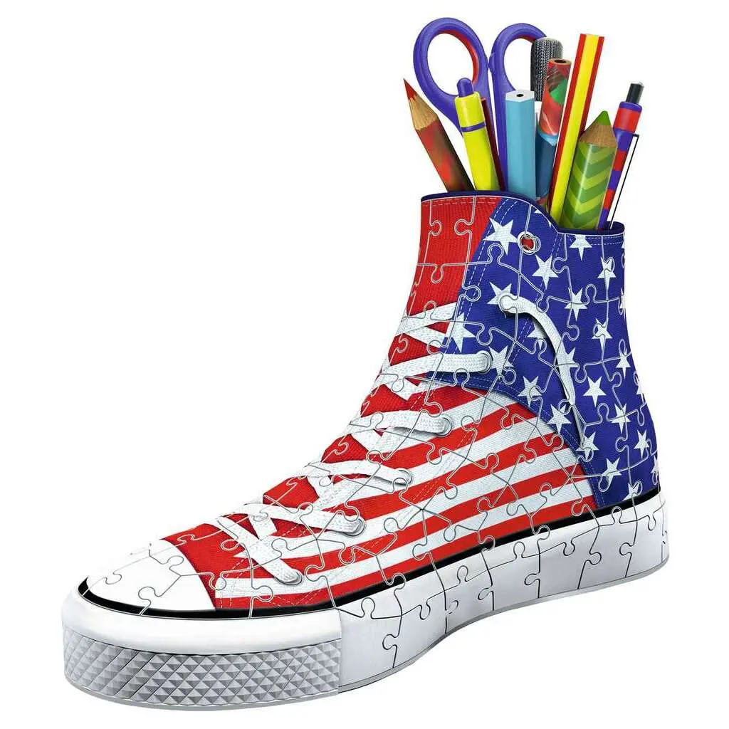 Puzzle de 108 pièces 3D Sneaker - American Style Ravensburger Puzzle de 108 pièces 3D Sneaker - American Style Ravensburger