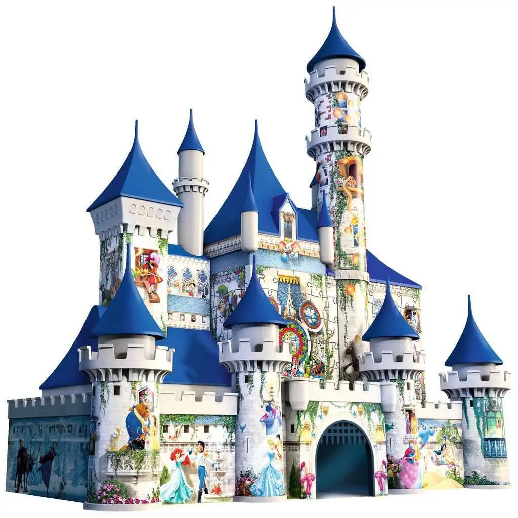 Puzzle 216 Teile 3D Schloss disney Ravensburger