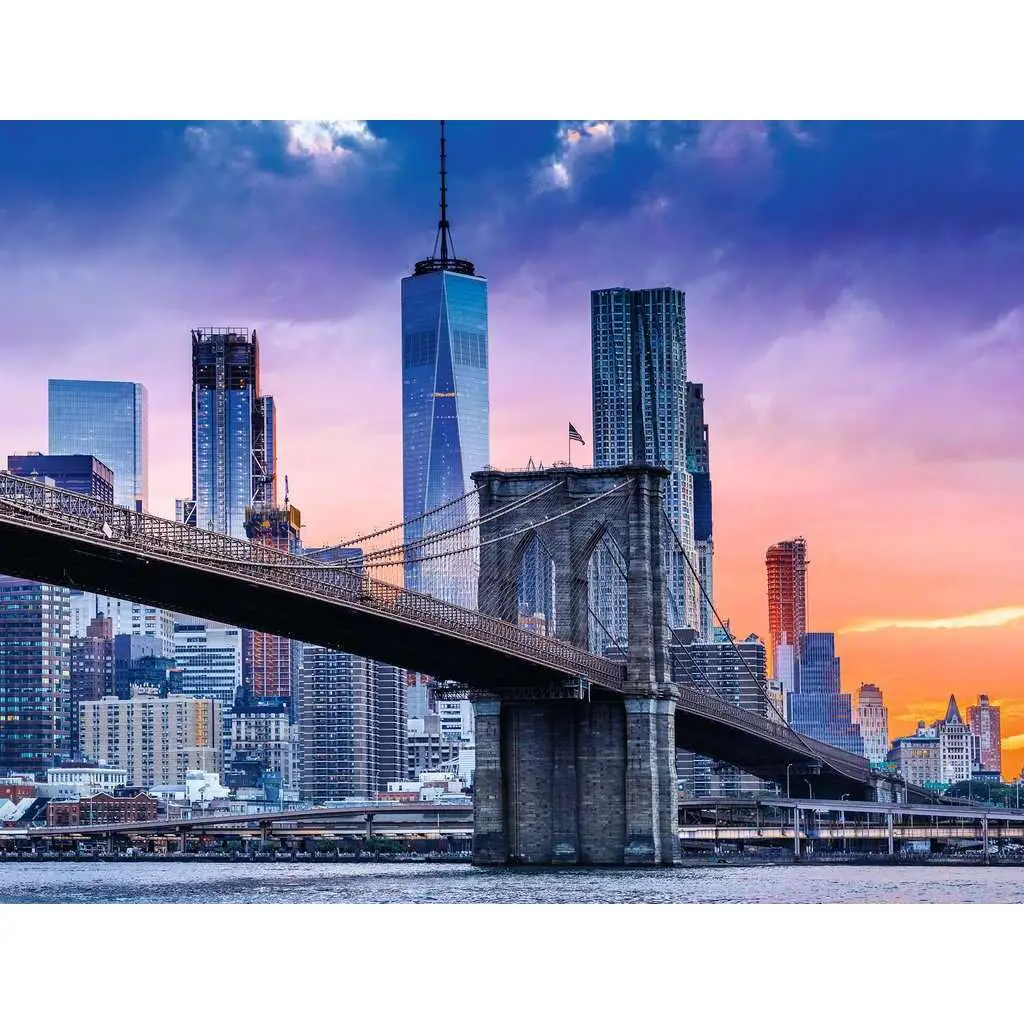 2000-teiliges Puzzle von brooklyn bis manhattan Ravensburger