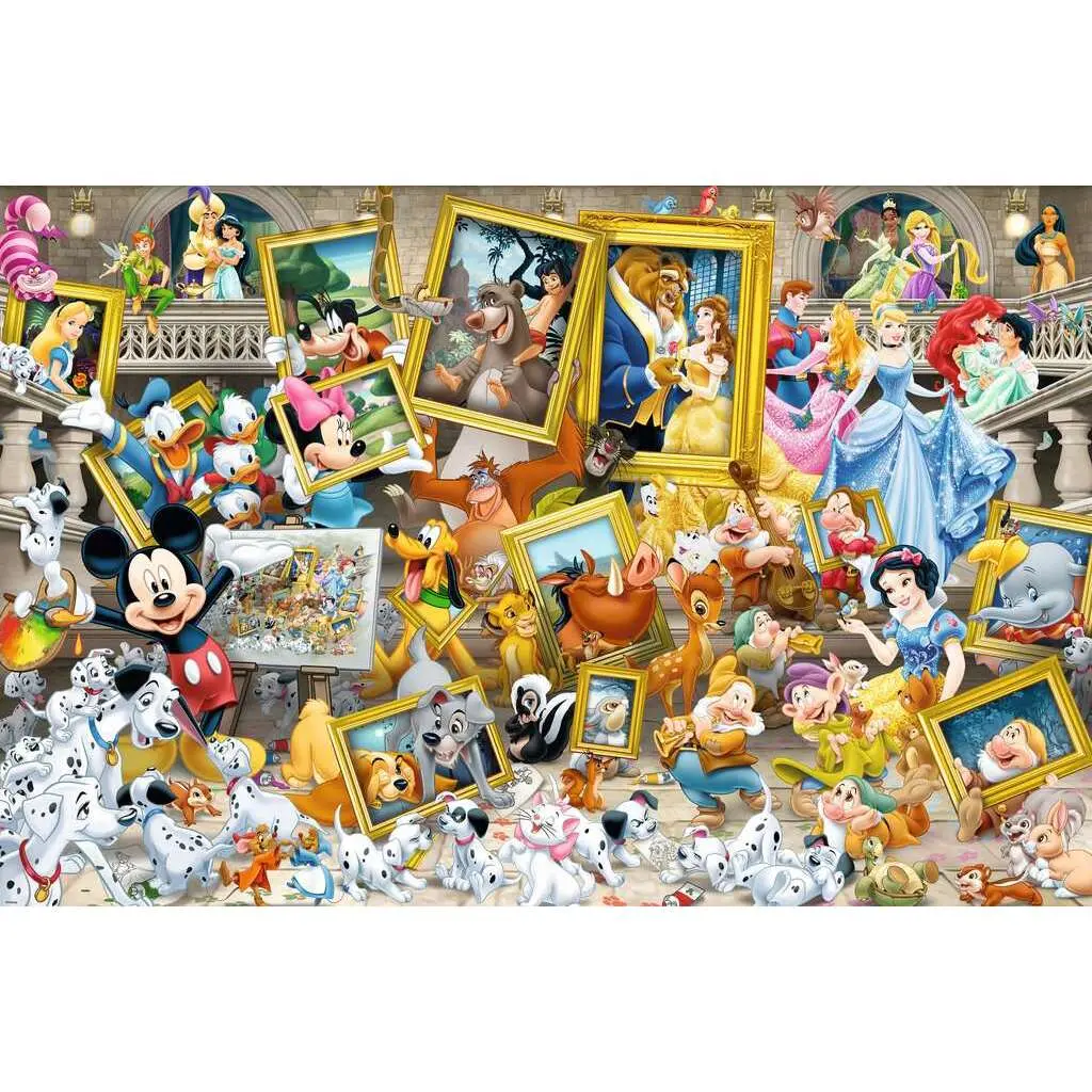 Ravensburger Puzzle 5000 Pièces Mickey L'artiste Disney - Image 4