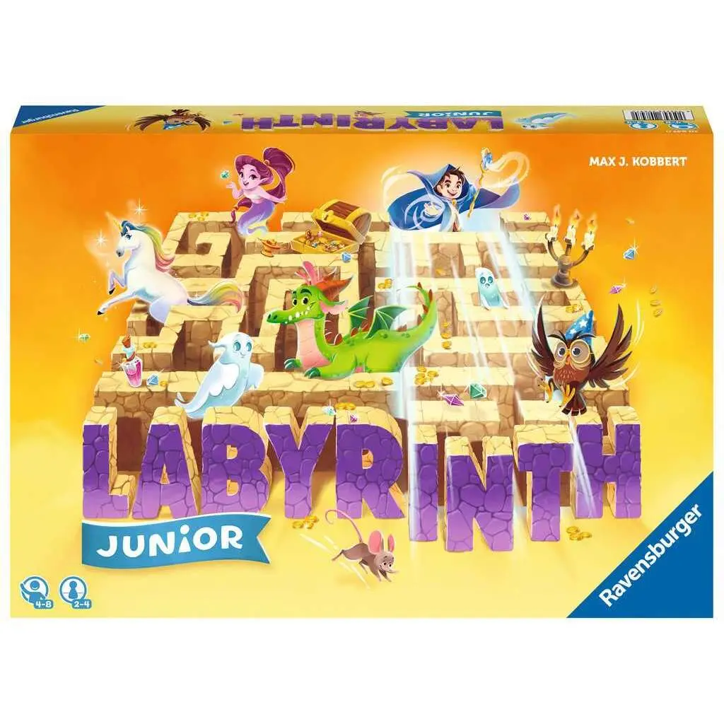 Ravensburger Jaune Jeux De Société Labyrinthe Junior