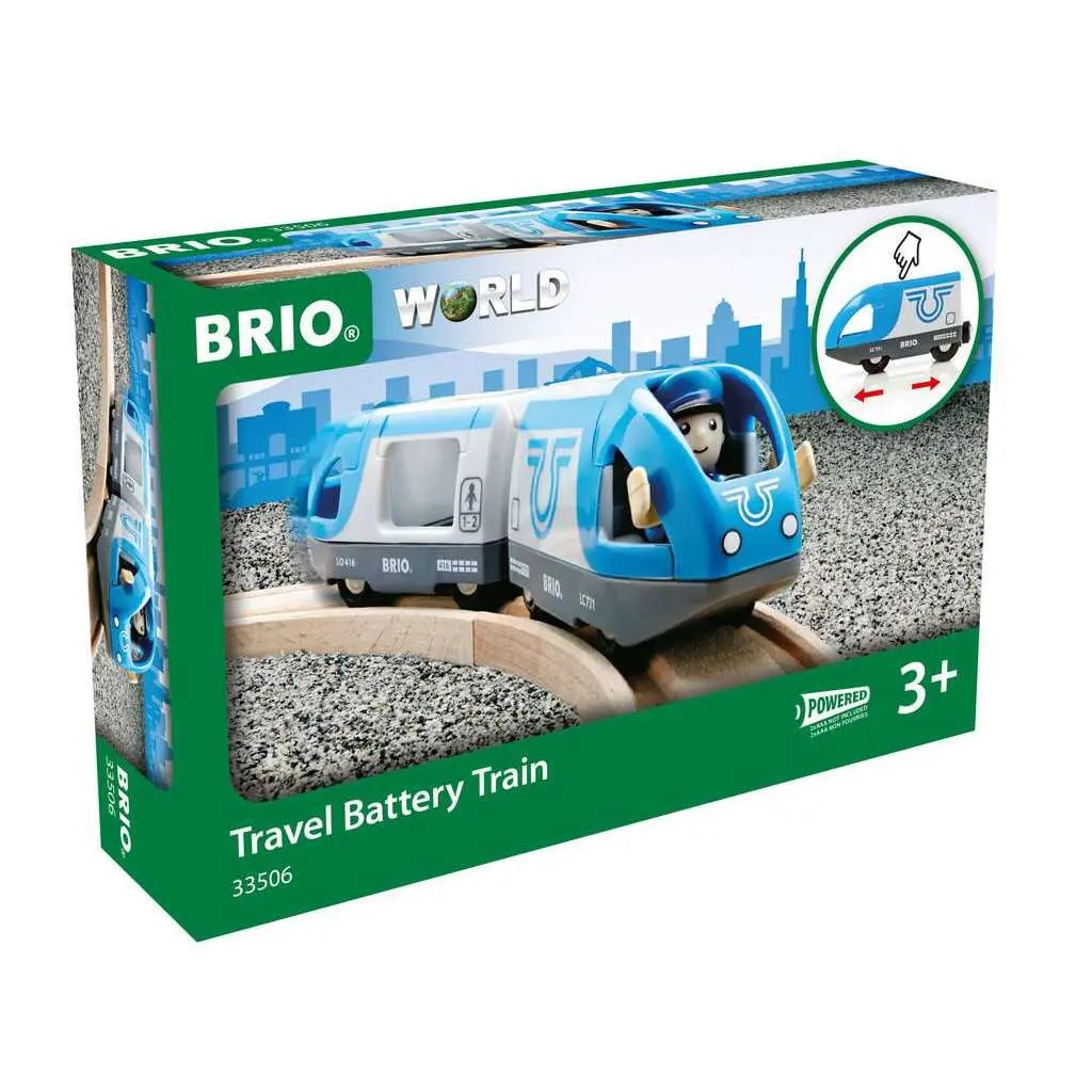 Brio Jungen 63350600 World - Blauer Reisezug - Image 7