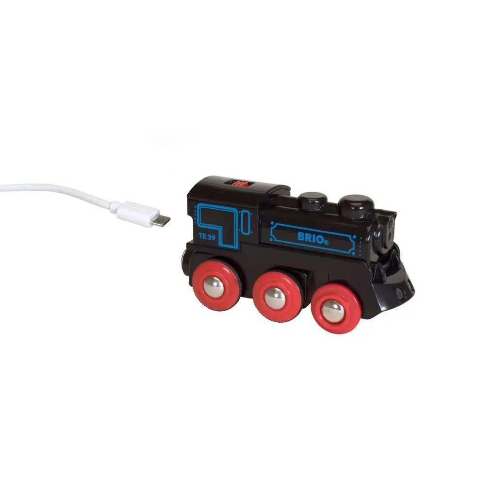 BRIO World - Schwarze Akku-Lok mit Mini-USB | BRIO® | Spiel | In Display-Karton - Image 10