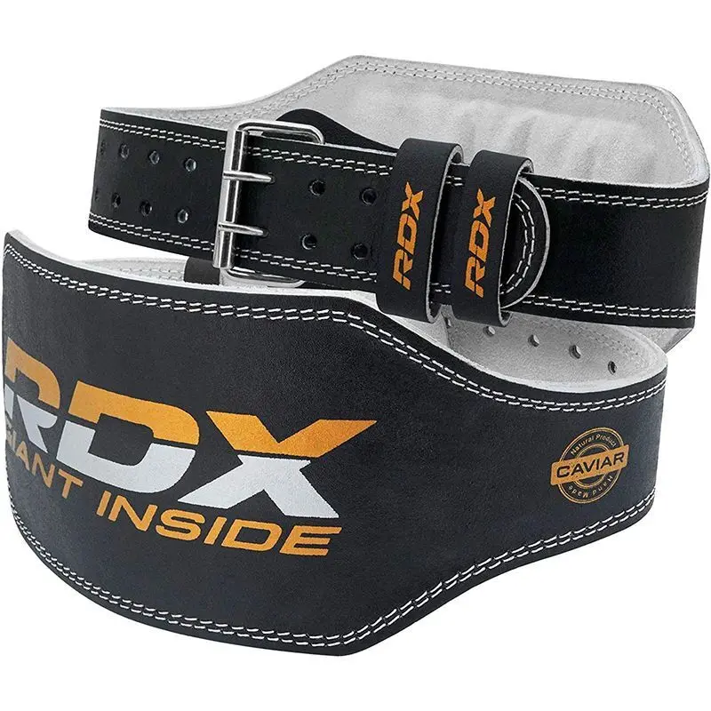Cintura di sollevamento in pelle da 6 pollici RDX