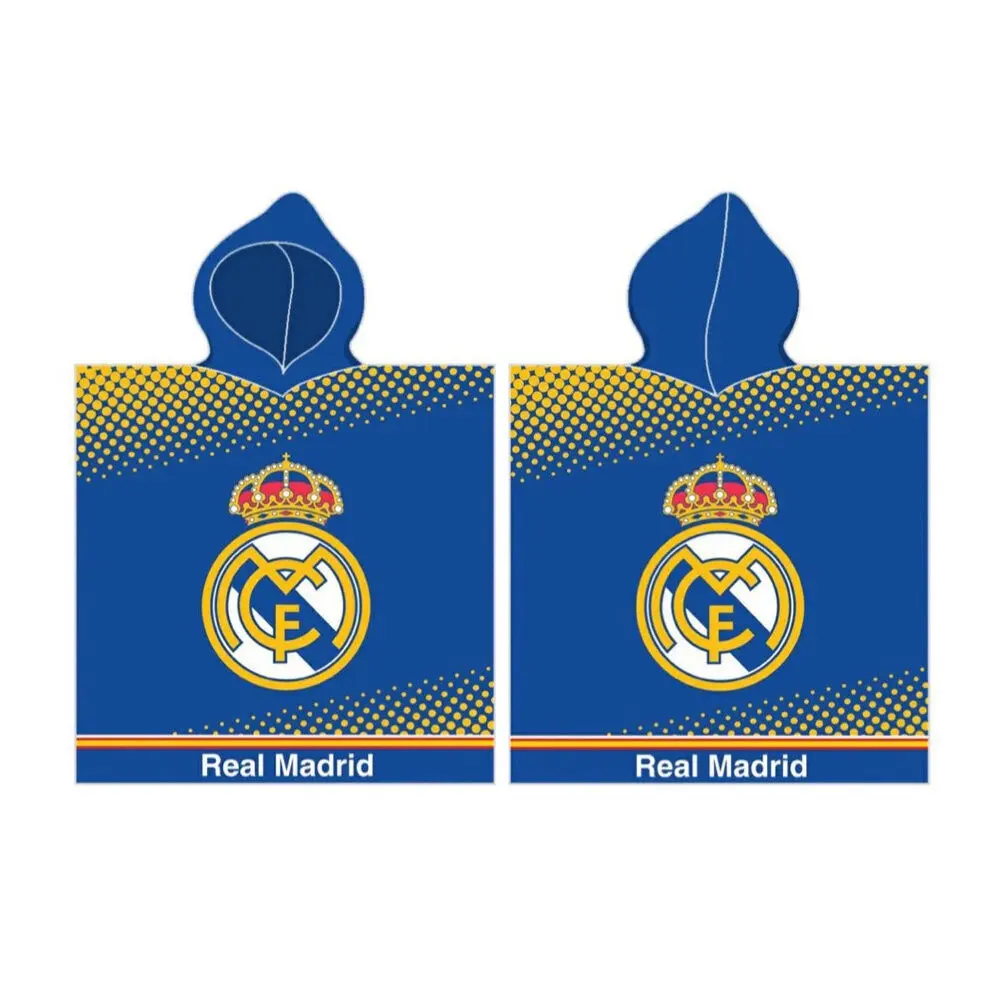 Poncho en coton enfant Real Madrid