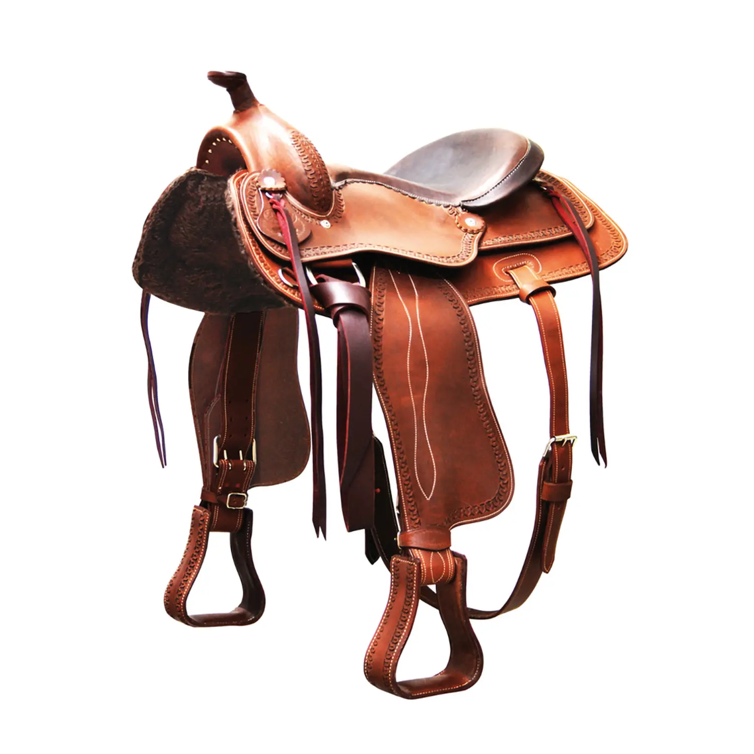 Saddle for horse Red Horns