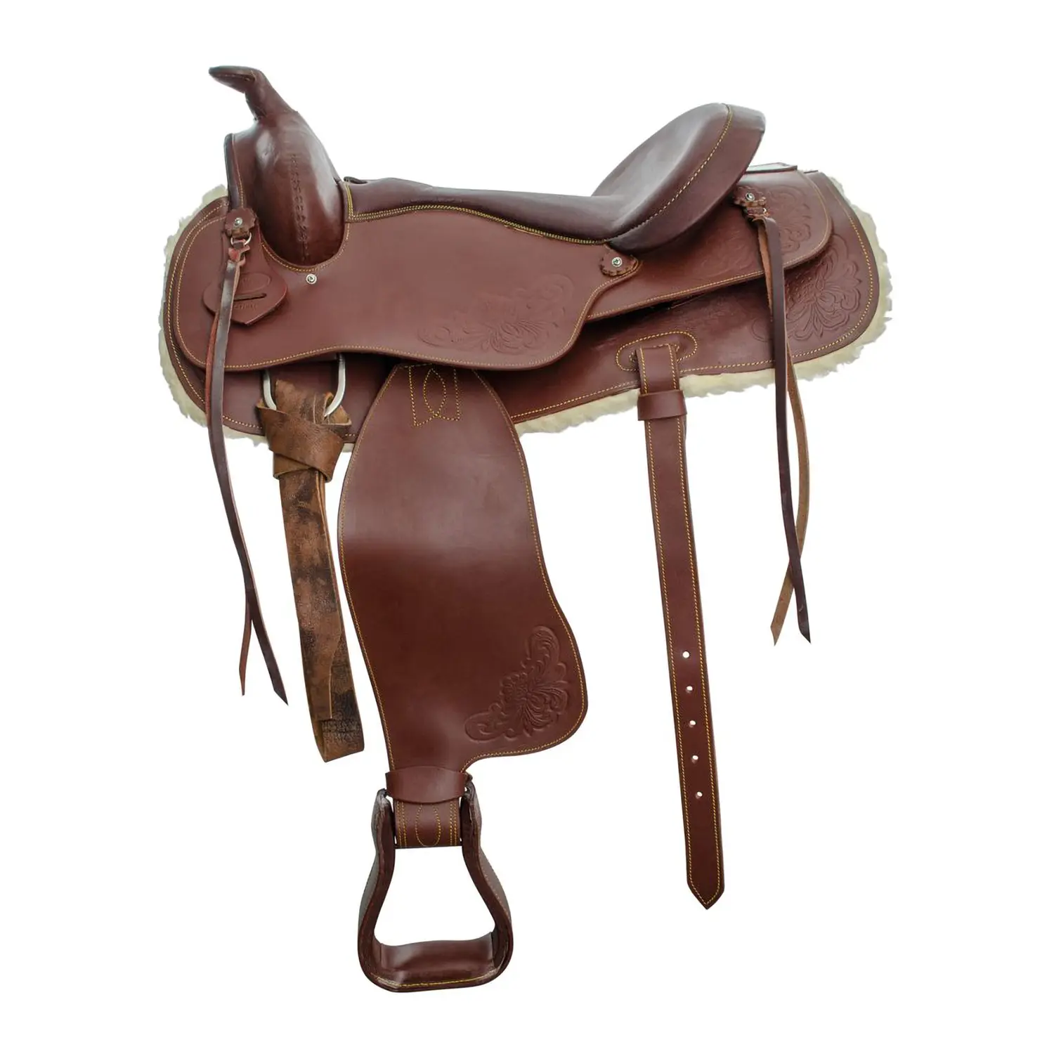 All-purpose saddle for horses Red Horns